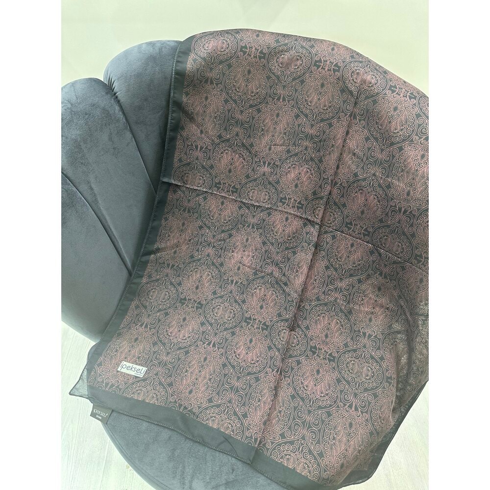 İpekseli etnik desen şal