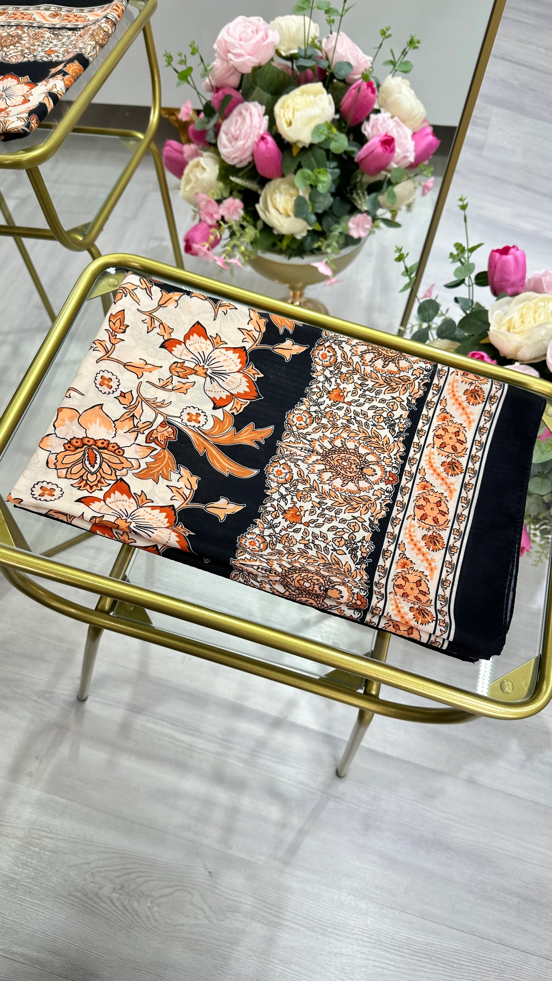 İpekseli Pamuk Şal