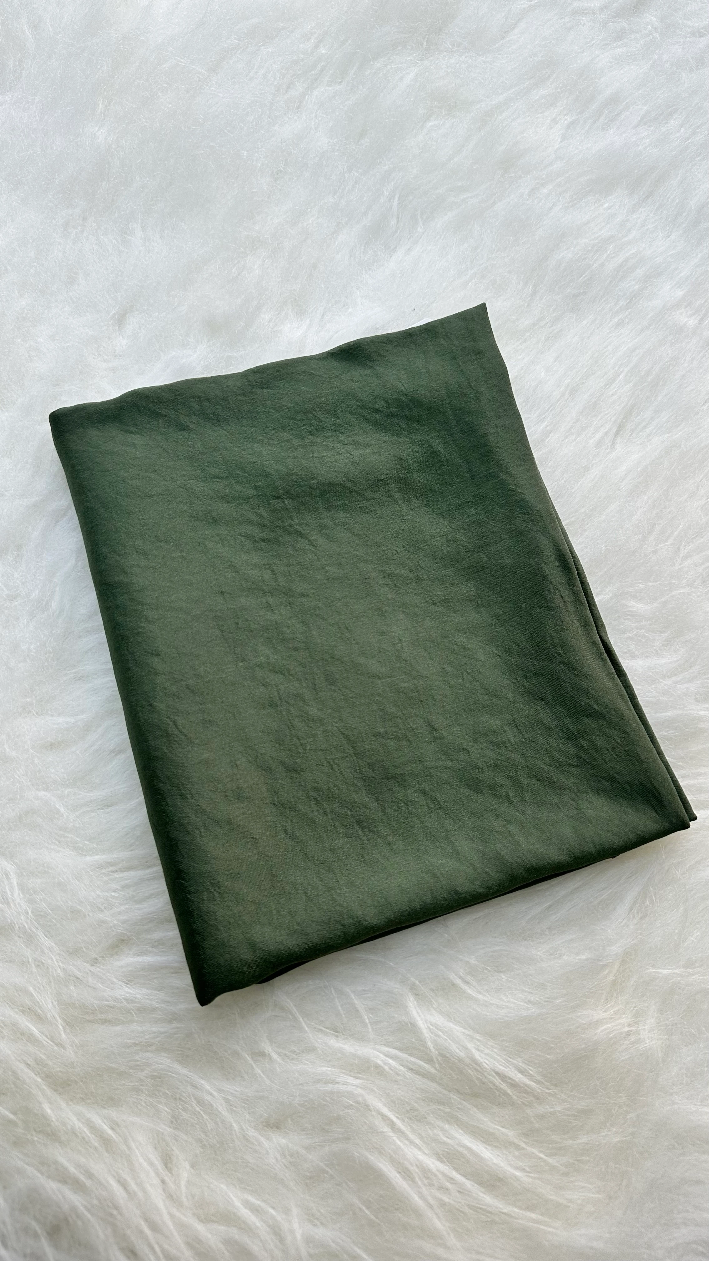 Brisa Pamuk Vual Şal Açık Haki