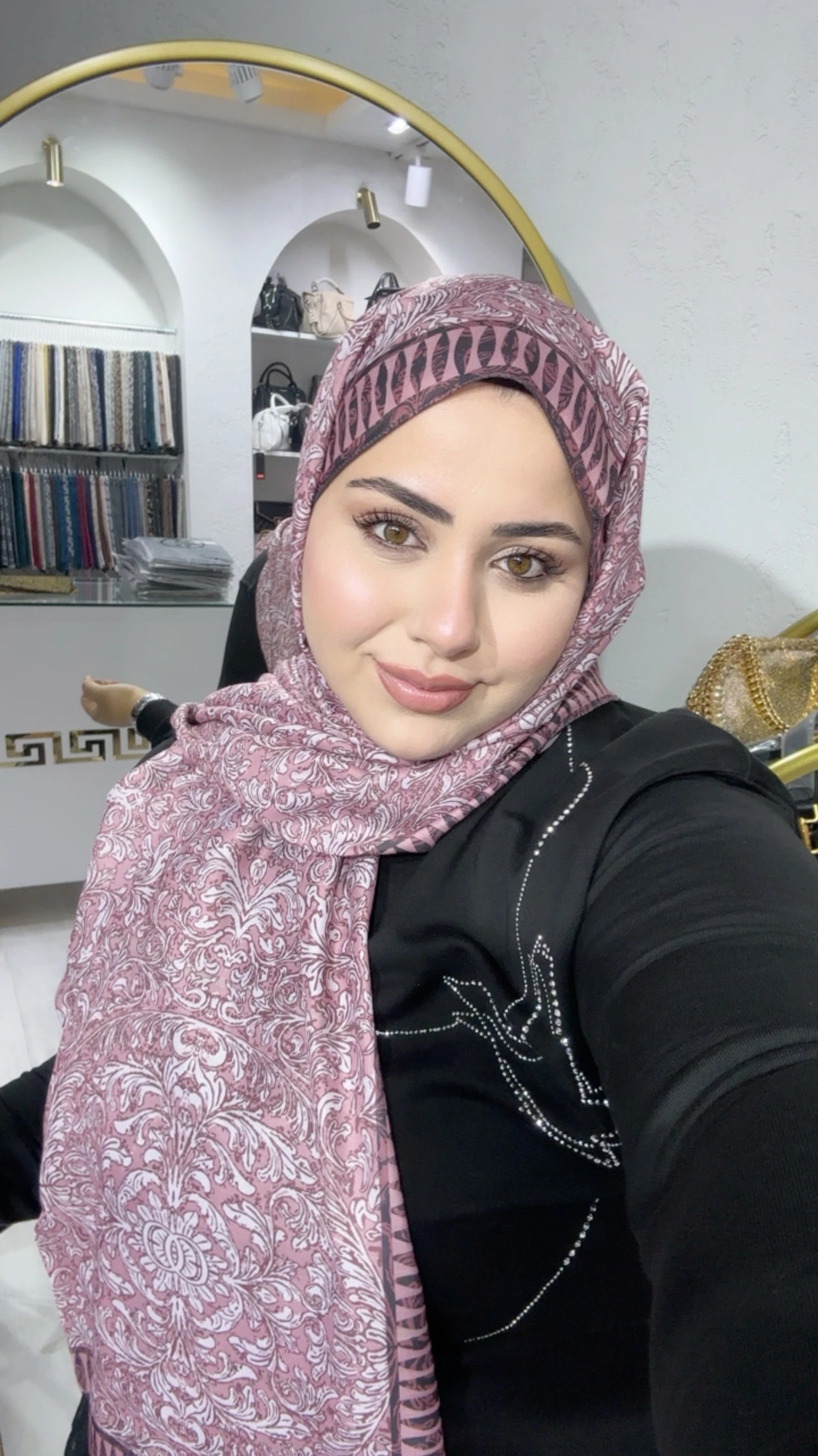 Soft Pamuk İpek Şal Pembe 