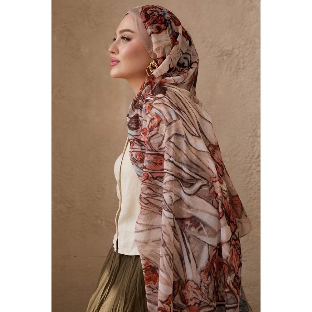 Azalea %100 Pamuk Şal