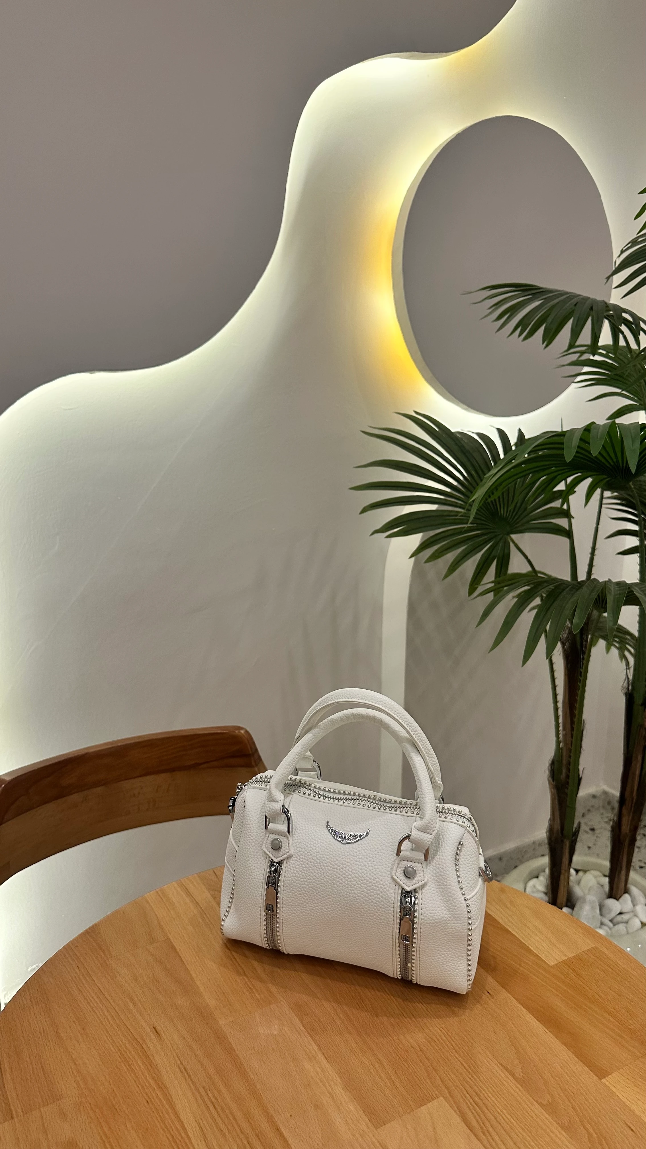 İthal Yeni Sezon Çanta Beyaz 