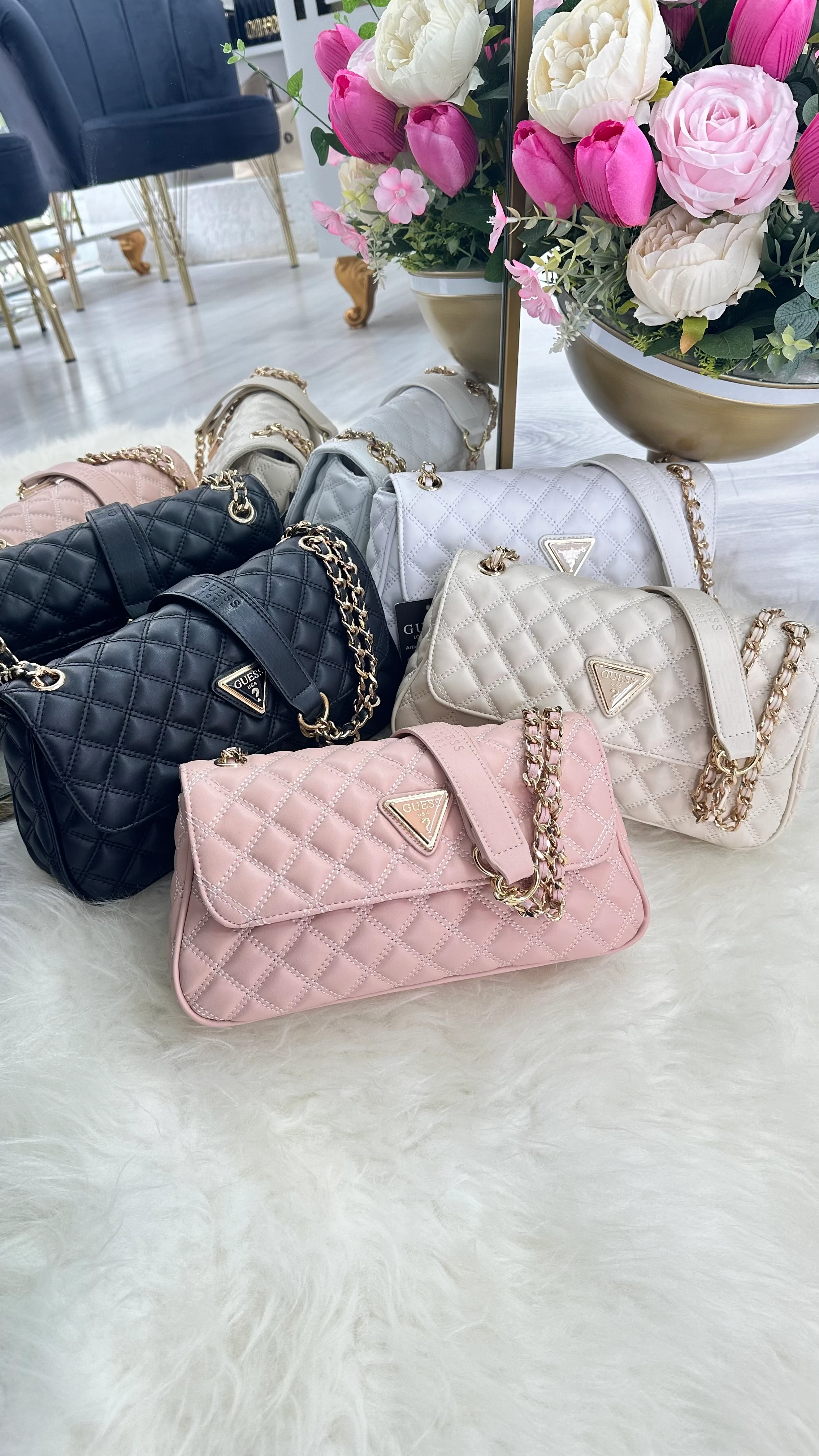 Guilly Deri Model Çanta Pembe