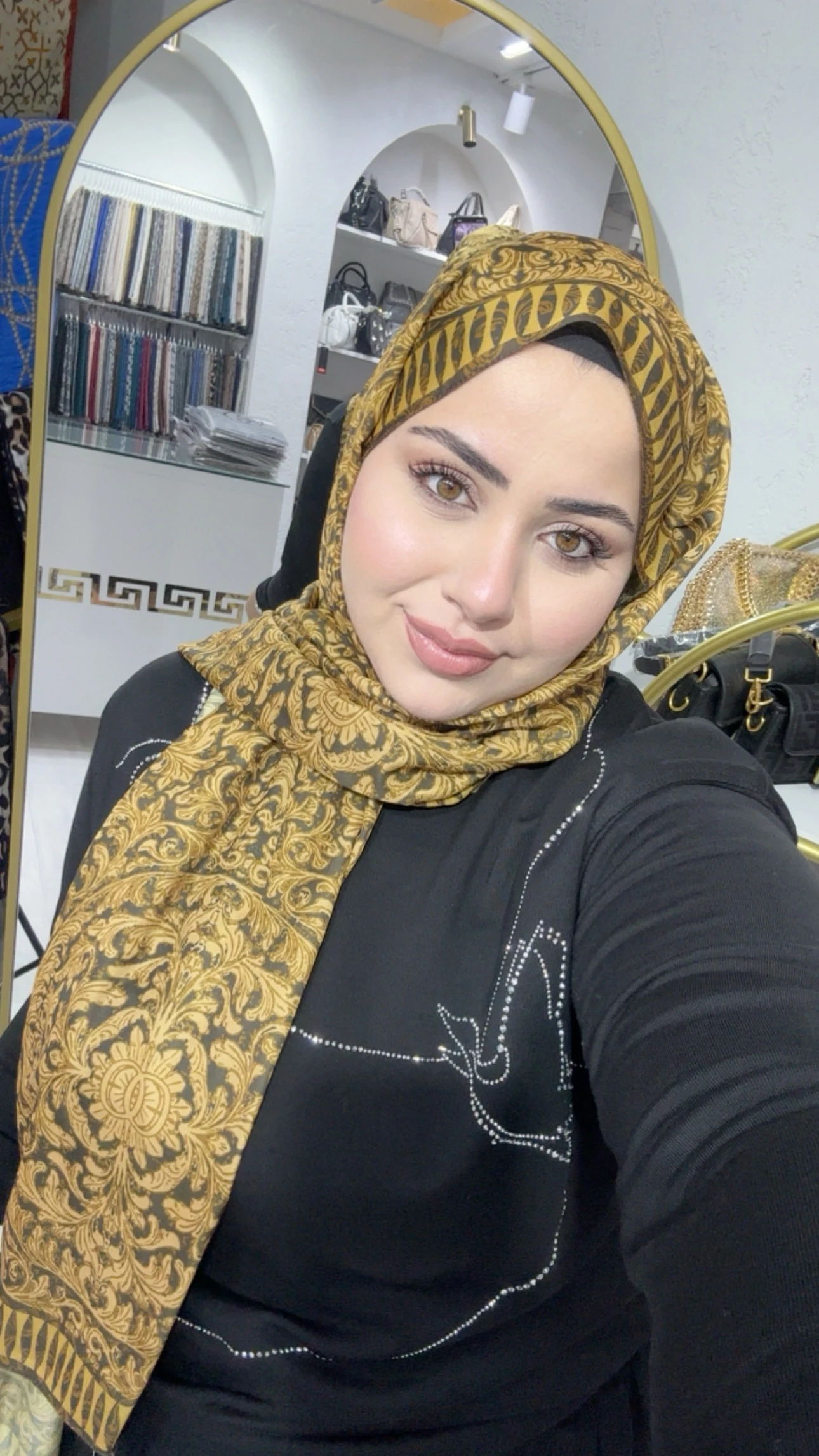 Soft Pamuk İpek Şal Safran 