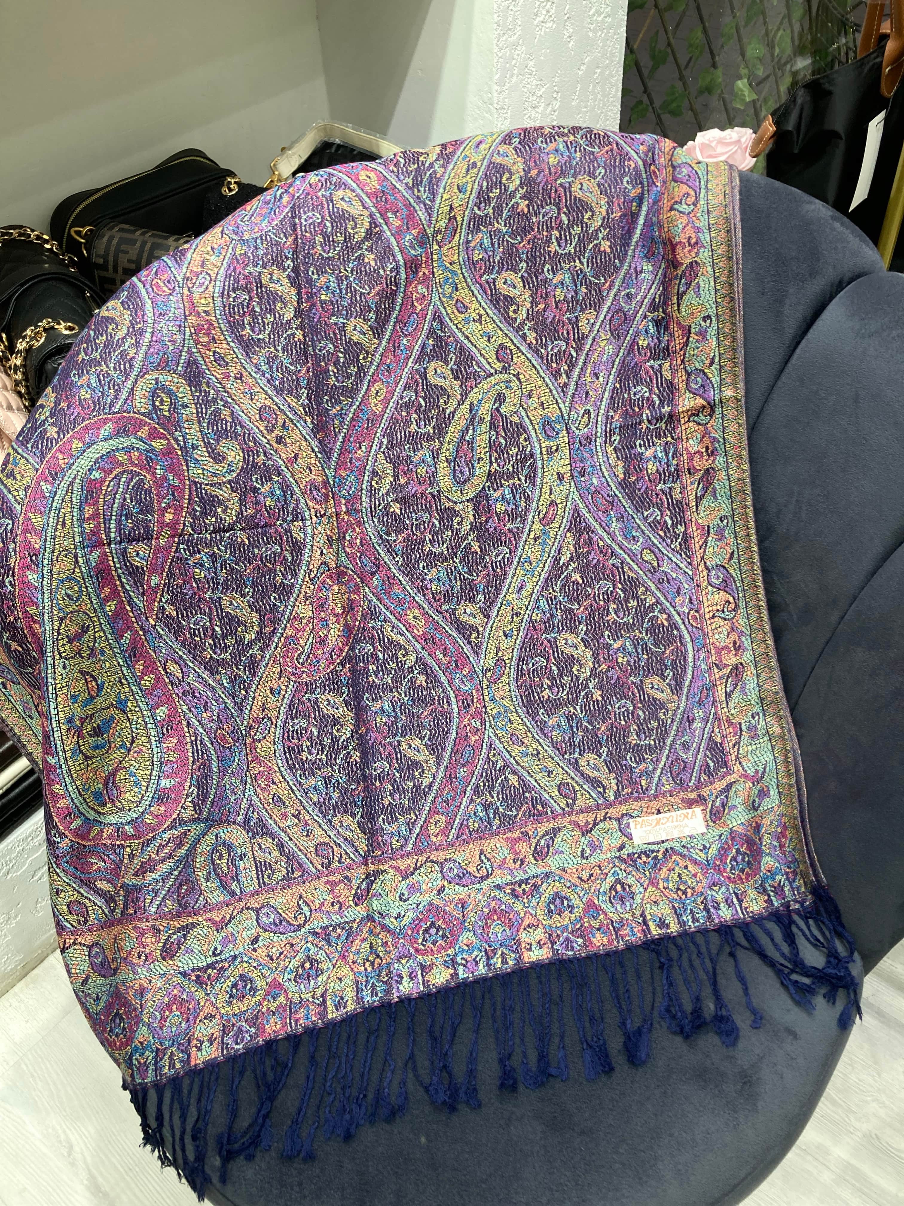 %100 Pashmina Omuz Şalı 