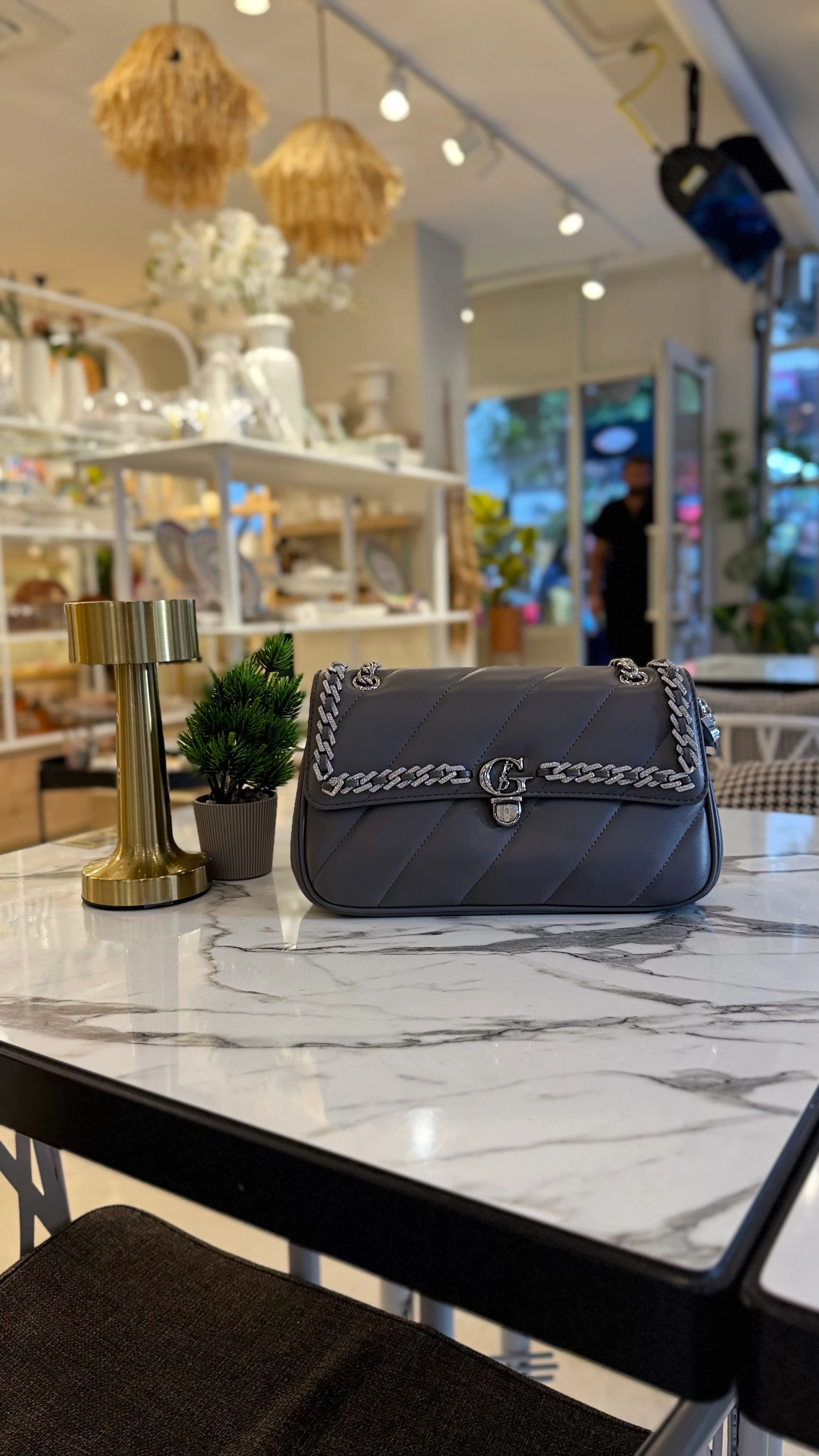 İthal Yeni Sezon Çanta Antrasit 