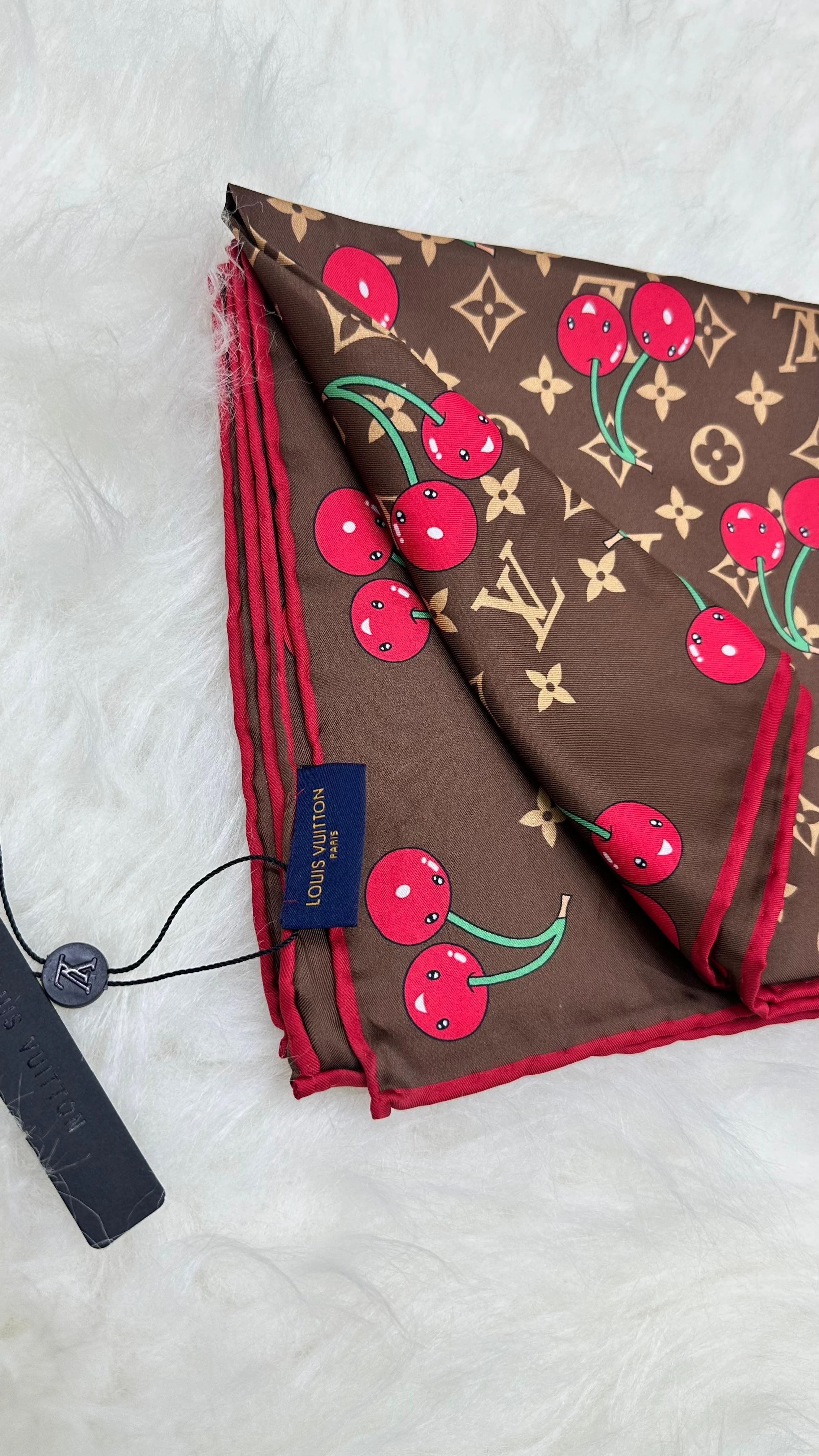 LV İthal Twill İpek Eşarp