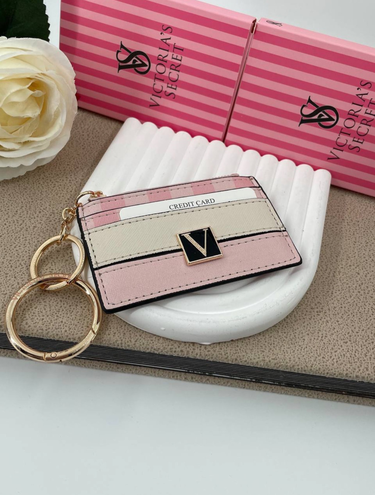 VS Kartlık Pembe/Krem
