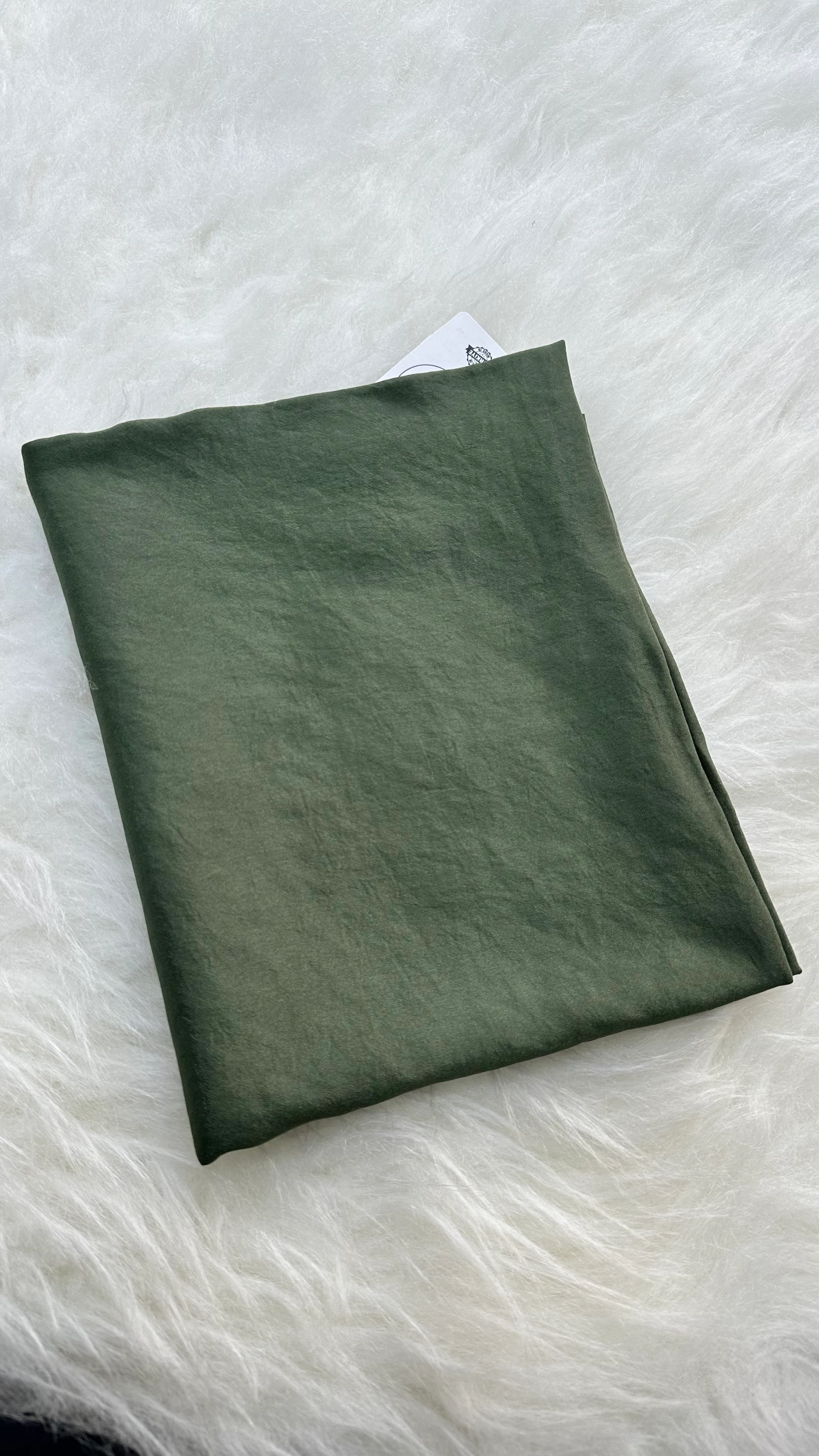 Brisa Pamuk Vual Şal Açık Haki