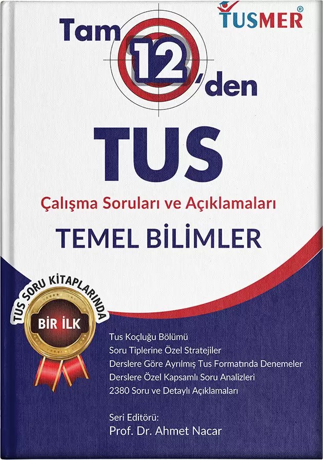 Tam 12’den TUS Temel Bilimler Soru Kitabı