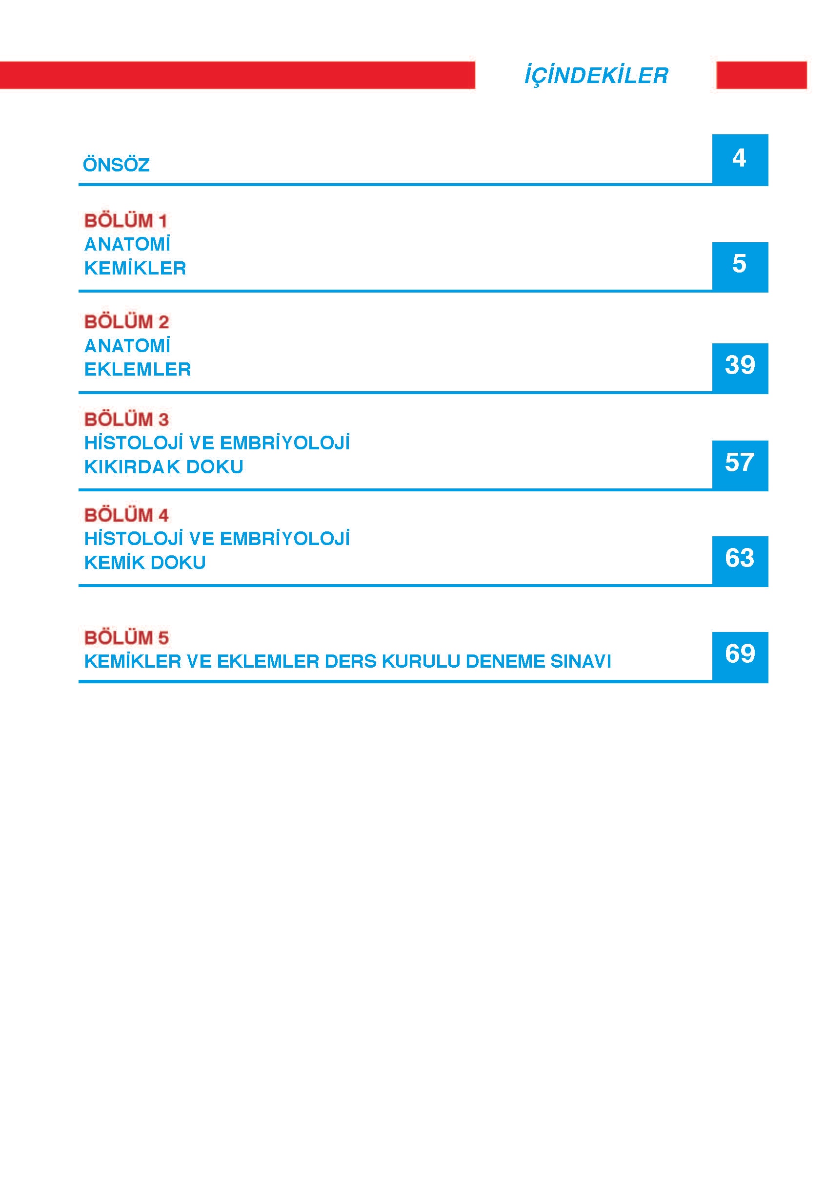 Kemikler ve Eklemler Ders Kurulu - Dönem 1 (K.1.002)