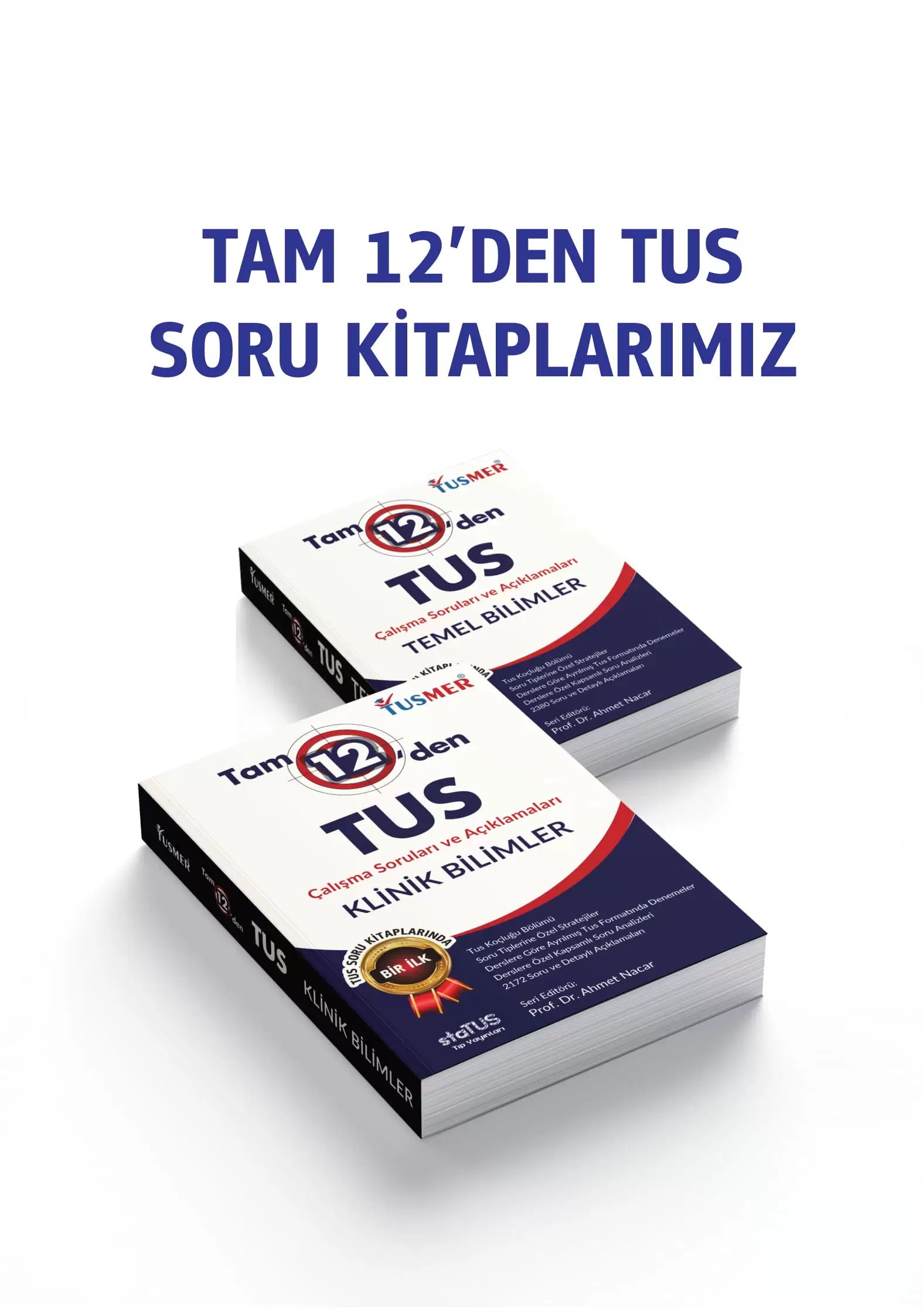 Tam 12’den TUS Klinik Bilimler Soru Kitabı