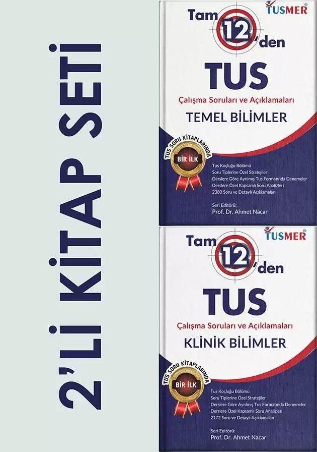 Temel Bilimler ve Klinik Bilimler Açıklamalı Soru Kitap Seti