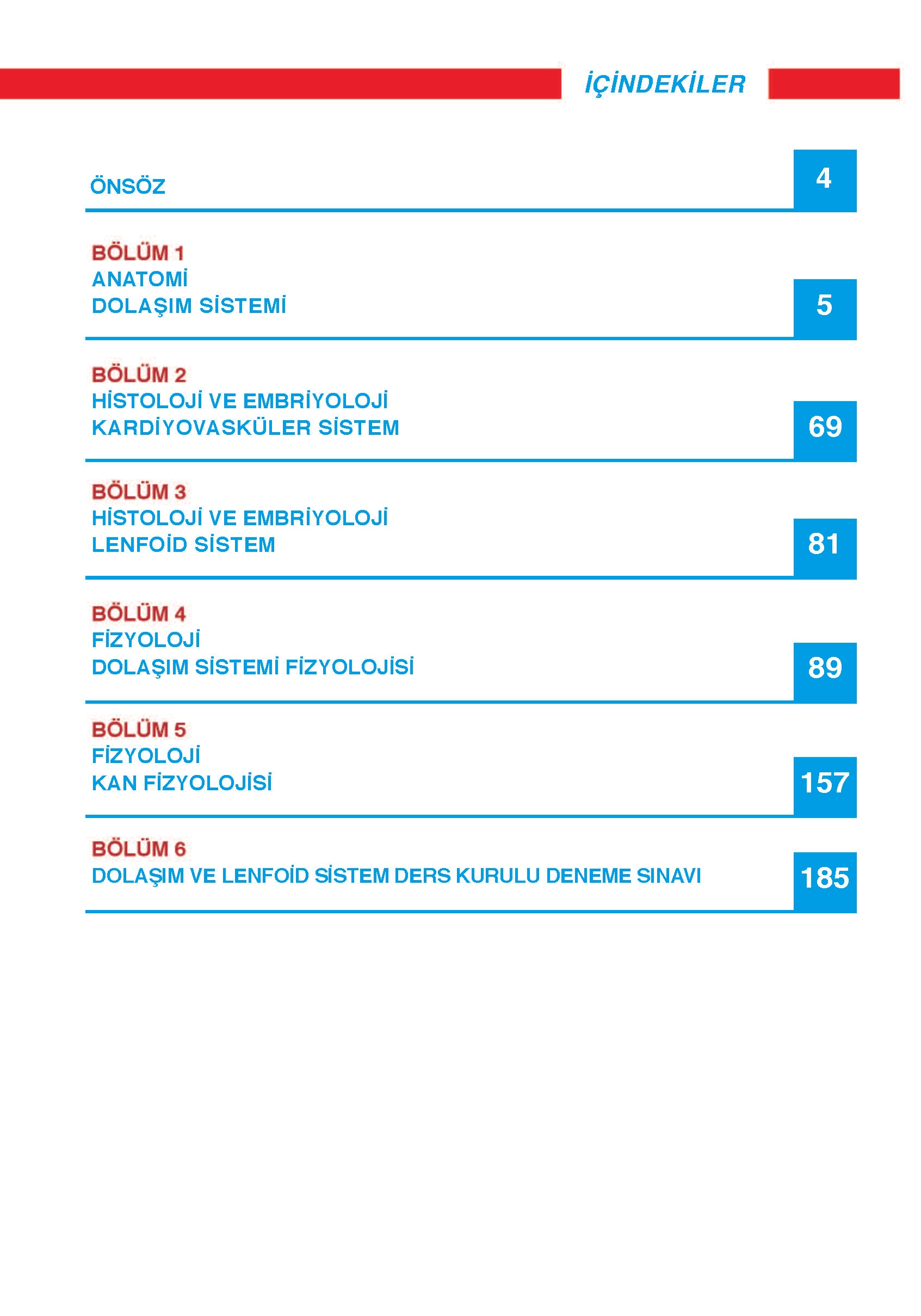 Dolaşım ve Lenfoid Sistem Ders Kurulu – Dönem 2 (K.2.007)