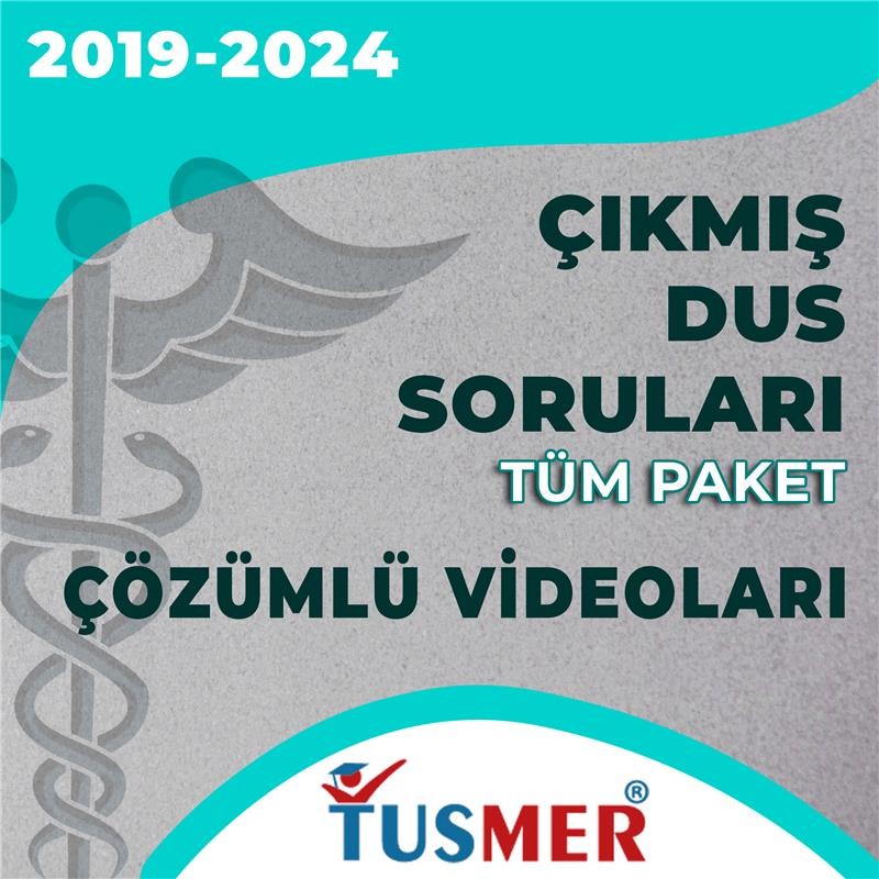 DUS Çıkmış Soru Videoları 2019-2024 (Açıklamalı)