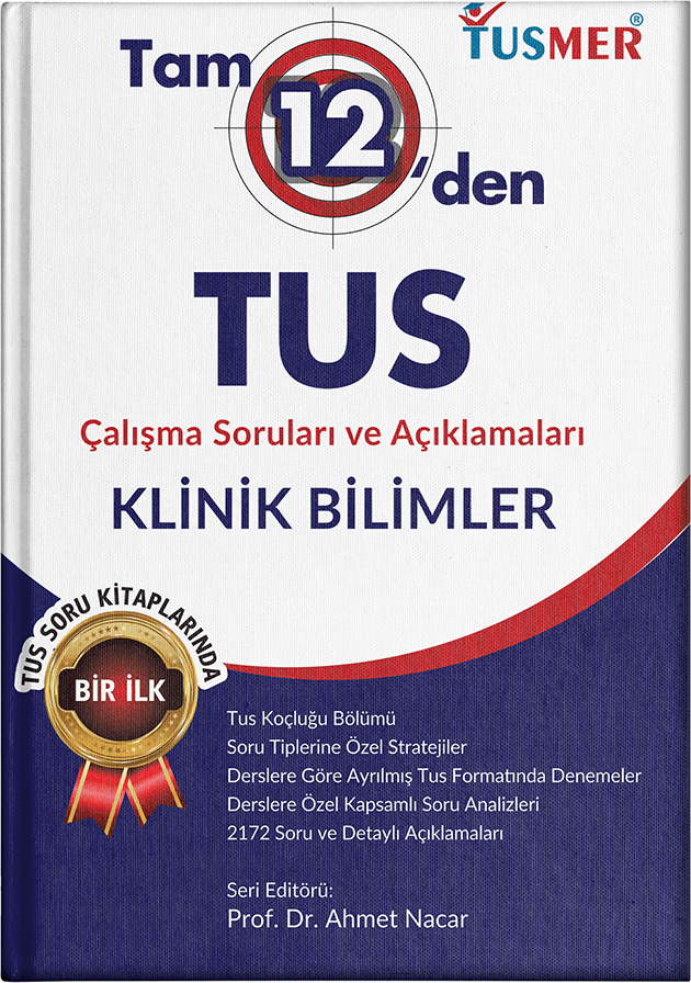 Tam 12’den TUS Klinik Bilimler Soru Kitabı