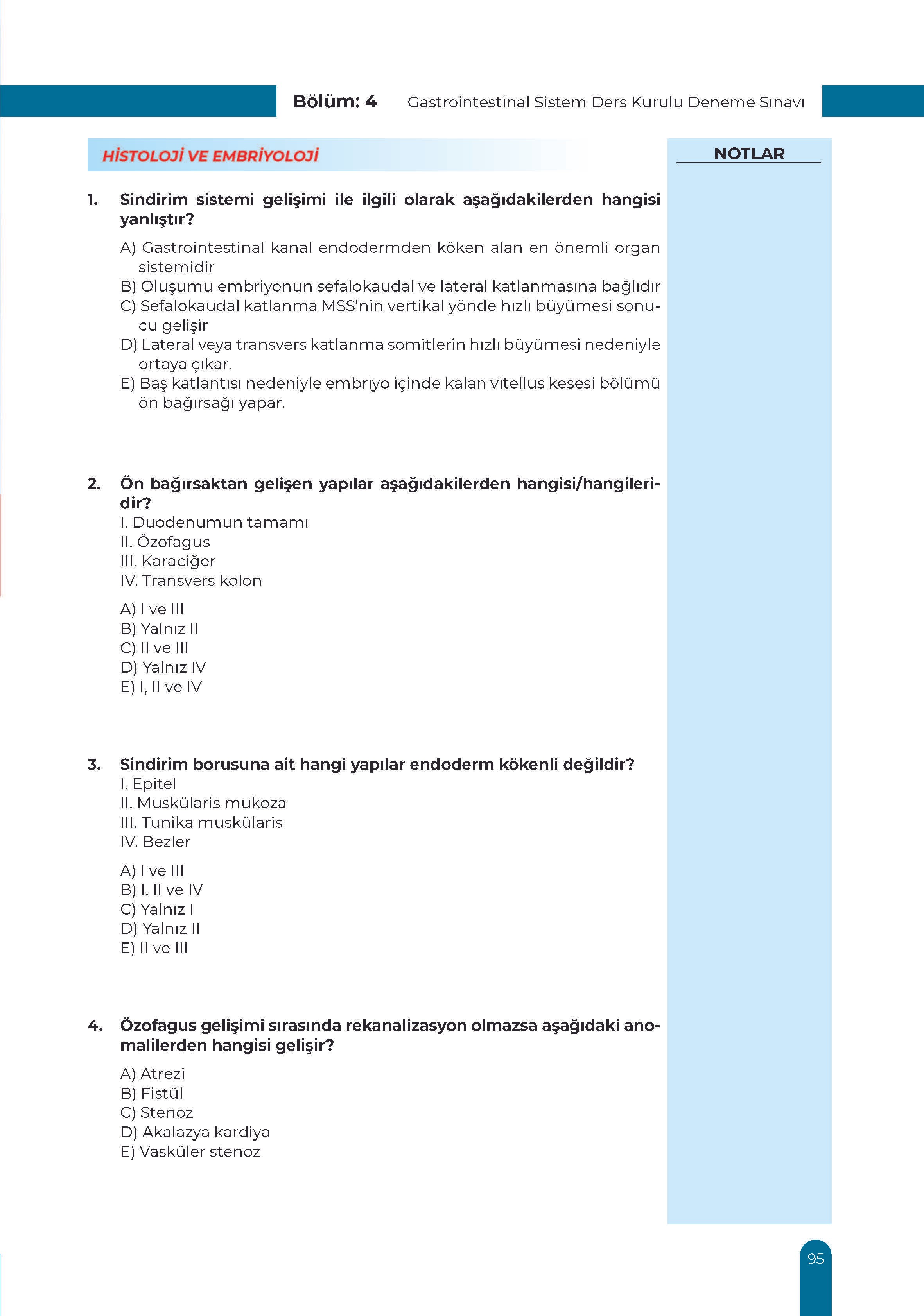 Gastrointestinal Ders Kurulu Dönem-2