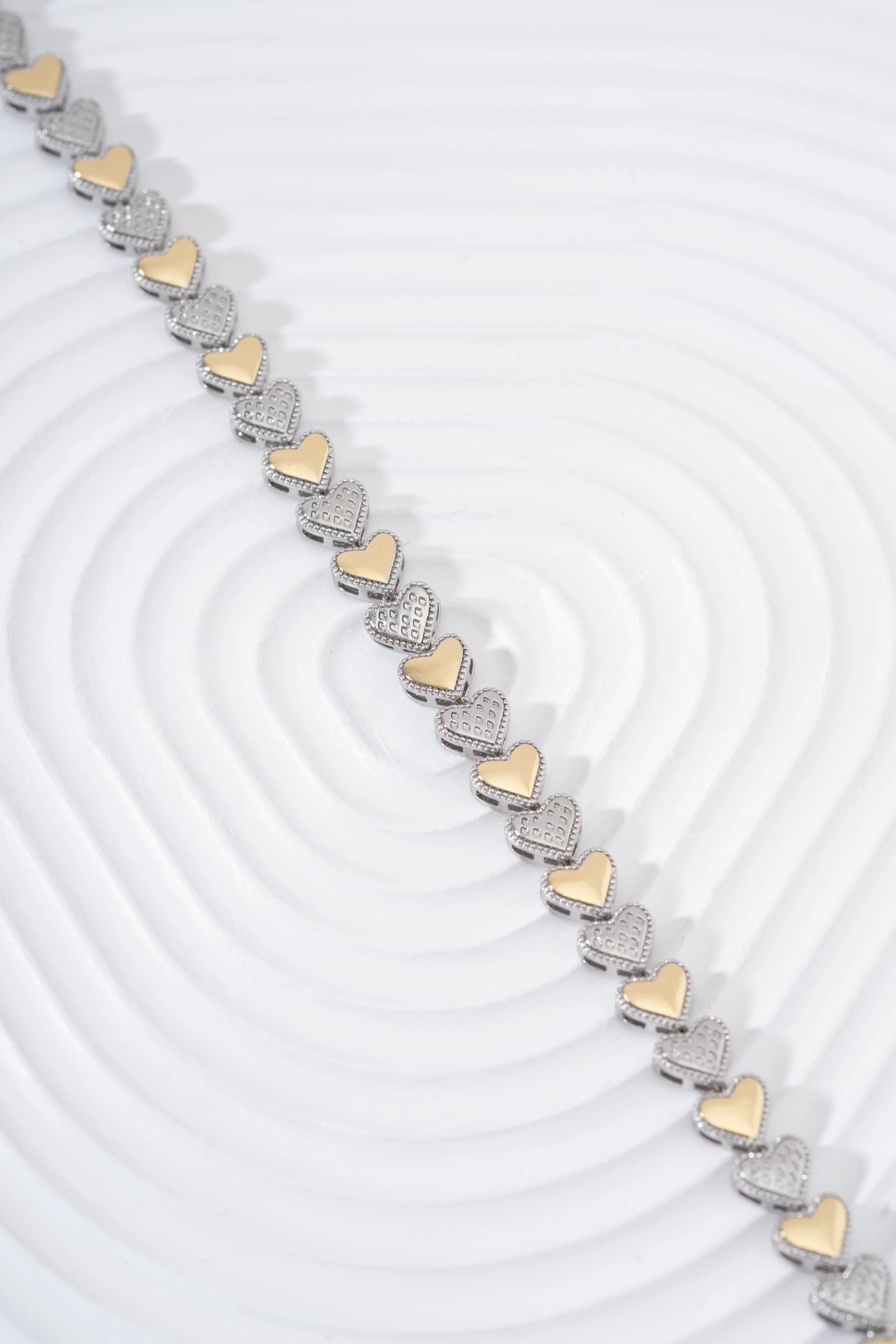 2 Renkli Kalpli Bileklik