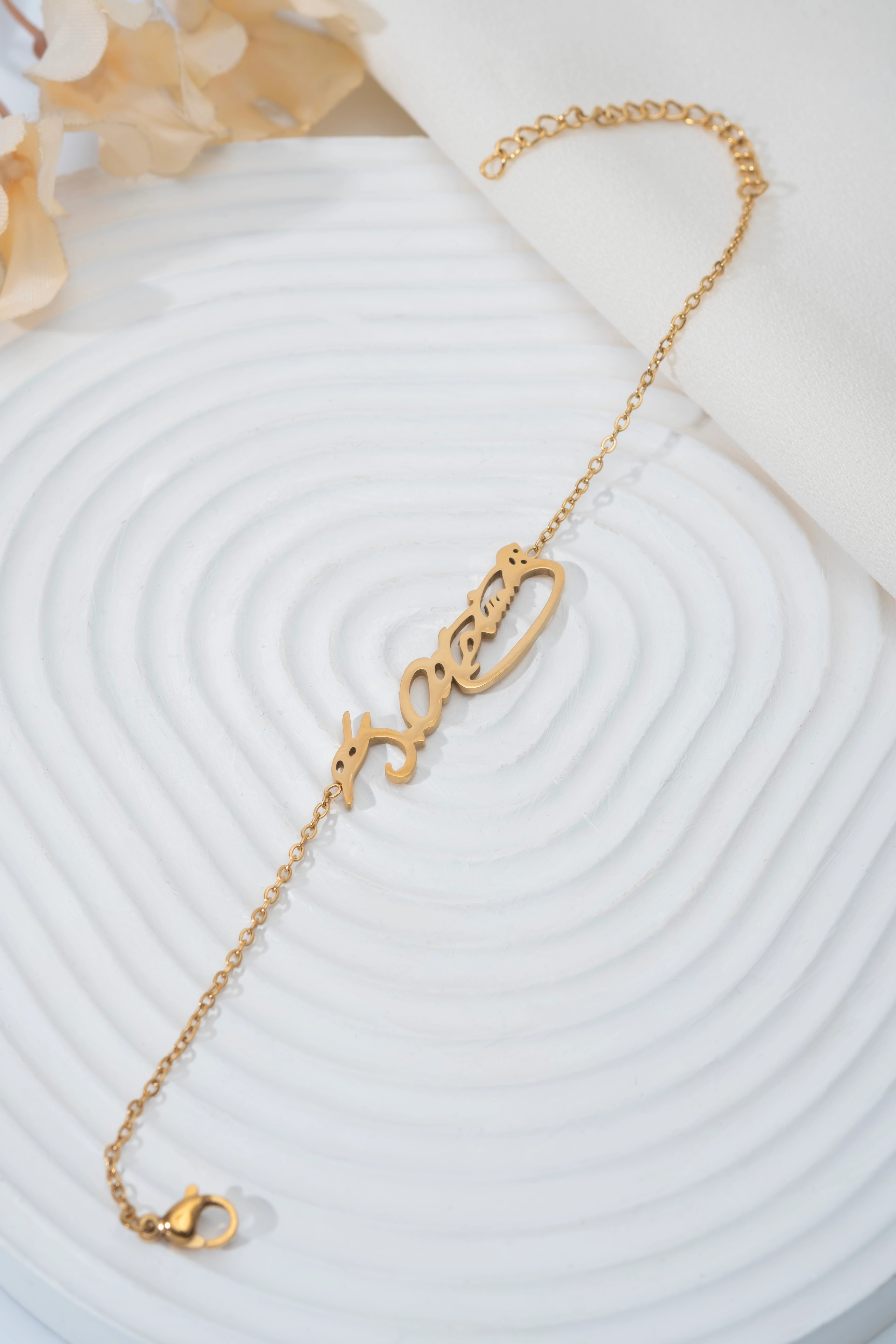 Gold Atatürk Bileklik