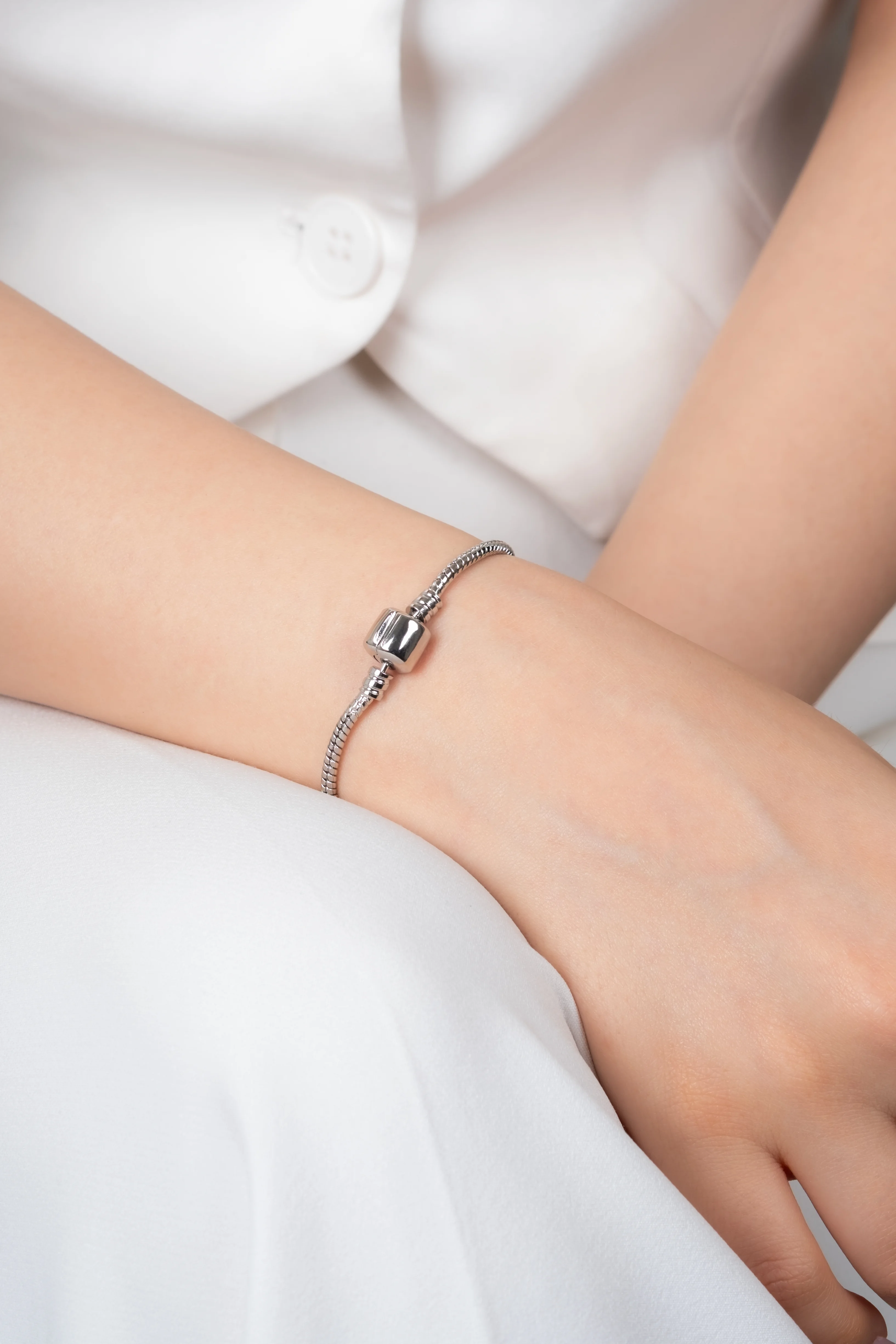 Çelik Silver Silindir Pandora