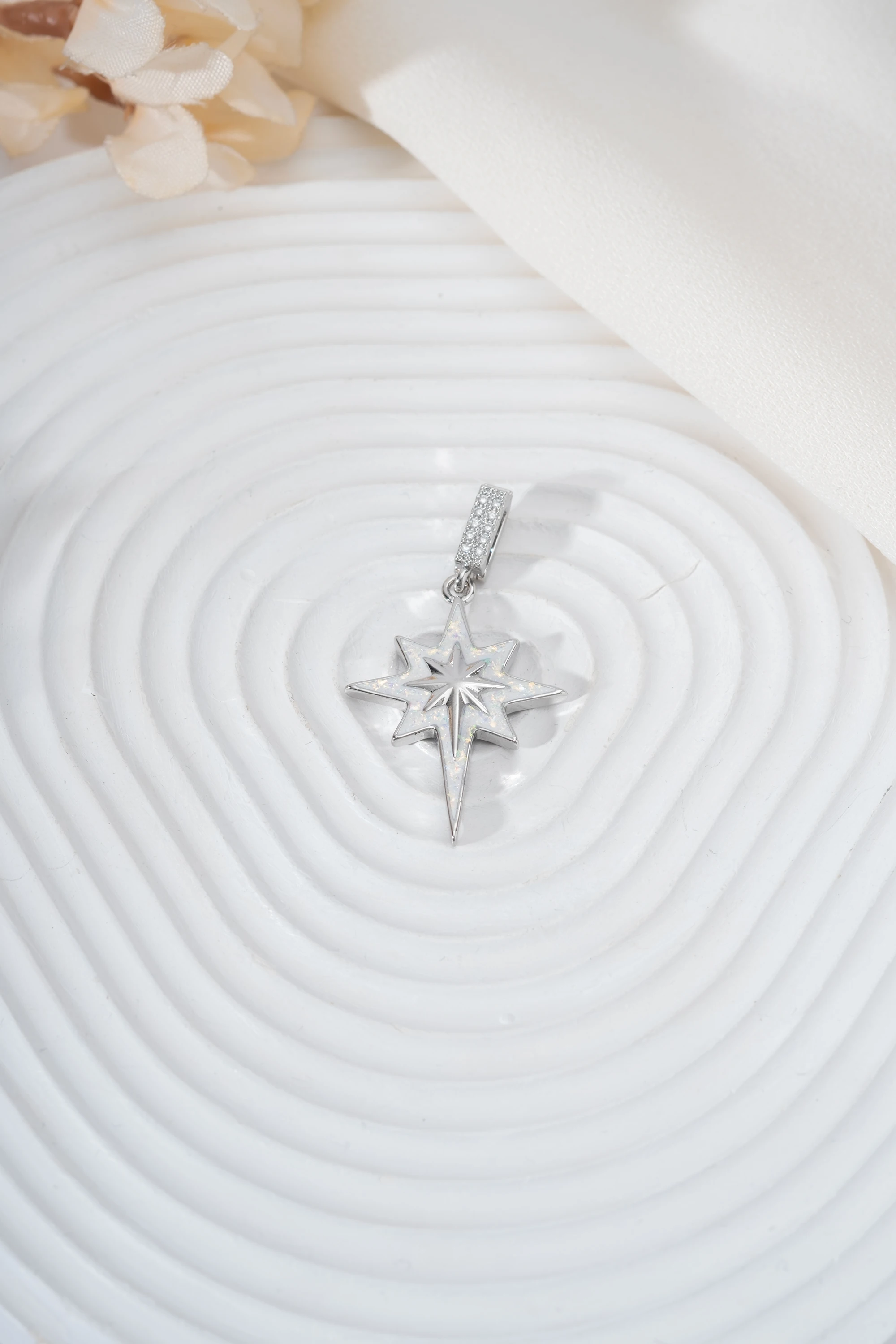 Ajda Charm Silver Kuzey Yıldızı