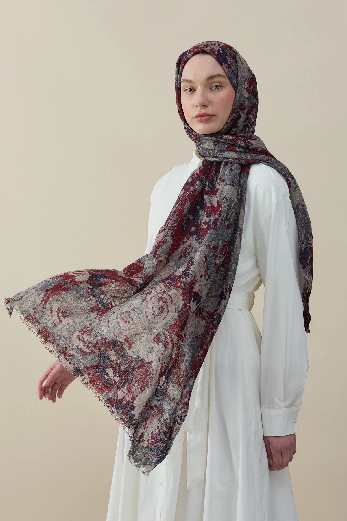 ColorSplash Yün İpek Şal