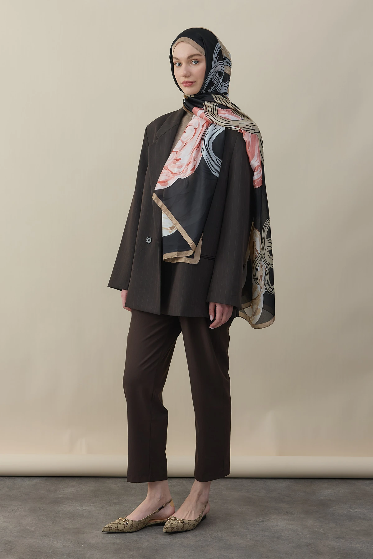 BloomRing Vual İpek Şal