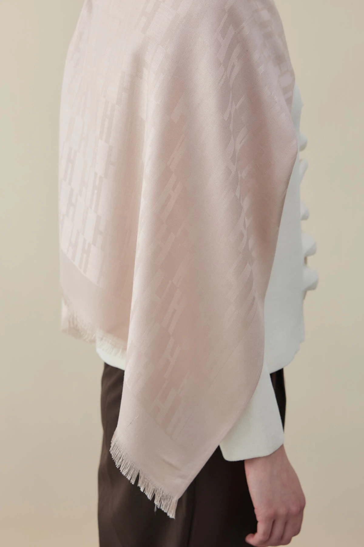 H Desen Kaşmir İpek Şal