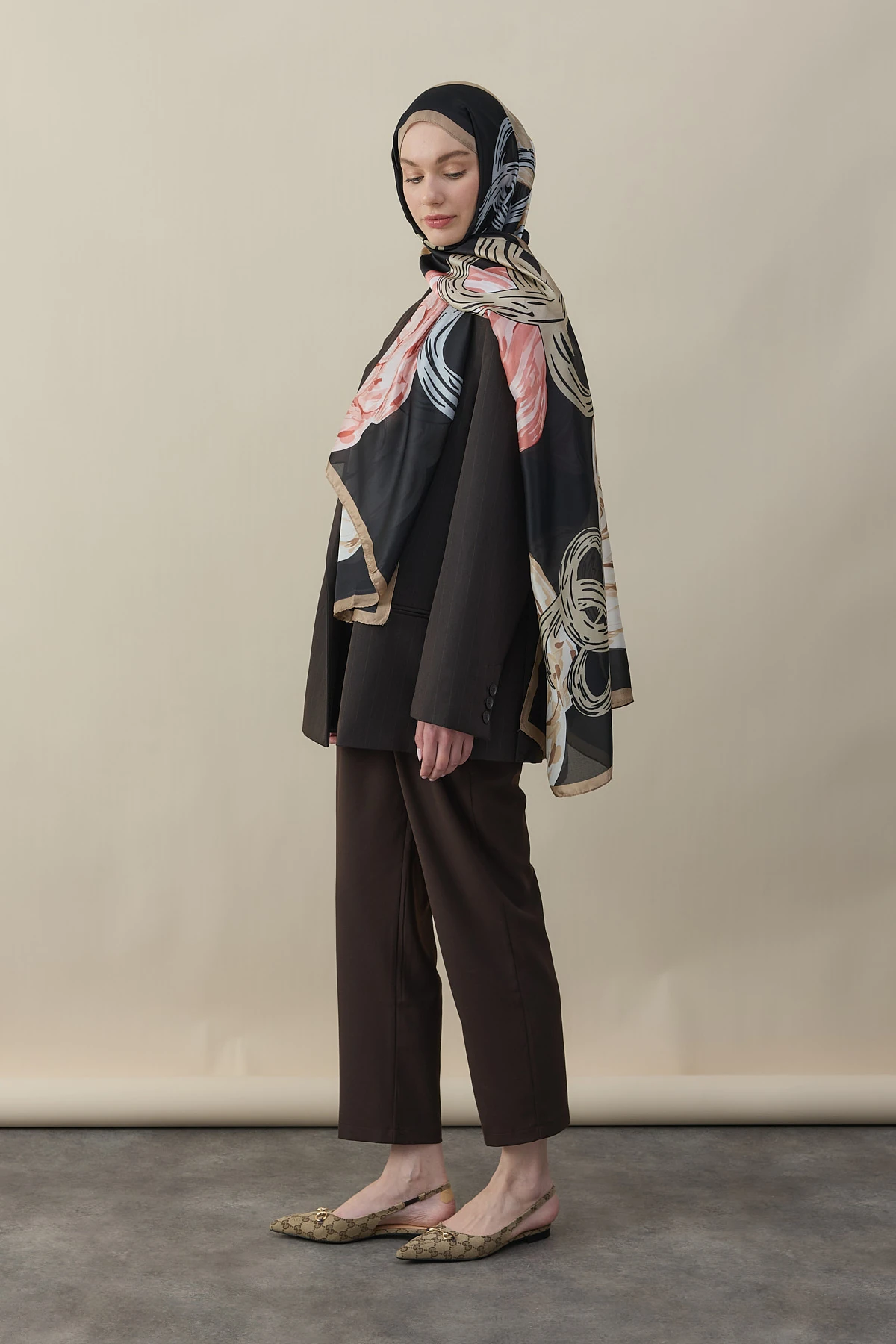 BloomRing Vual İpek Şal