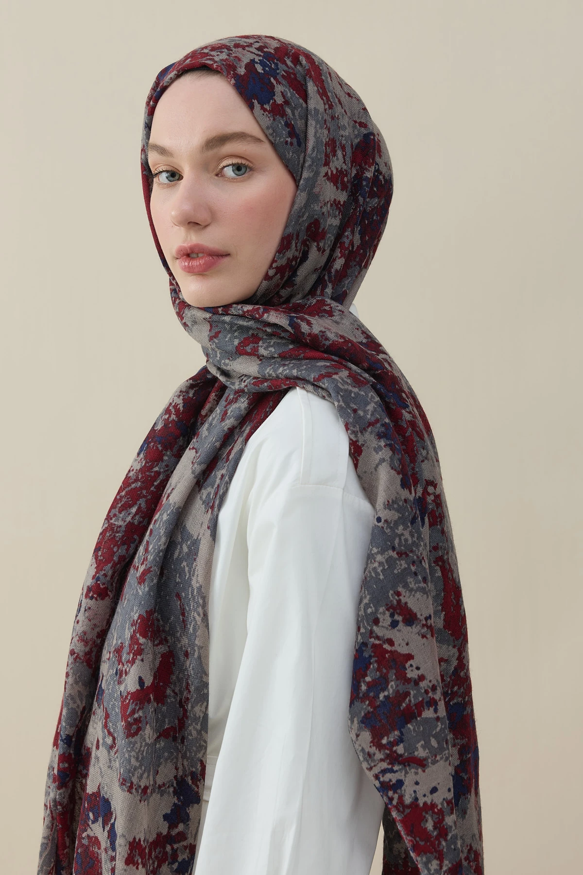 ColorSplash Yün İpek Şal