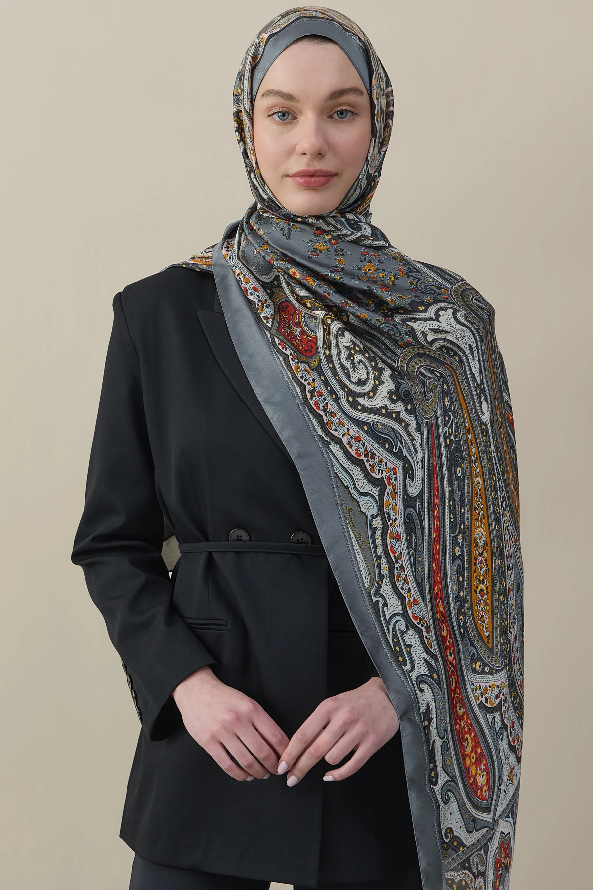 Etro Desen İpek Vual Şal