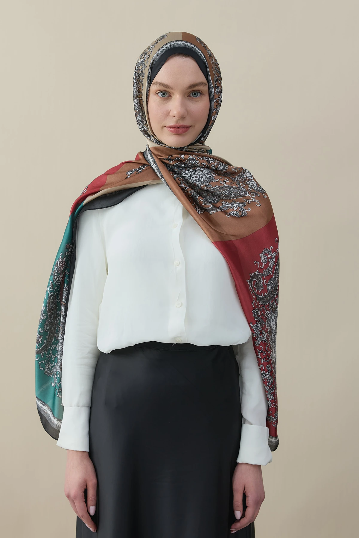 Patchora Vual İpek Şal