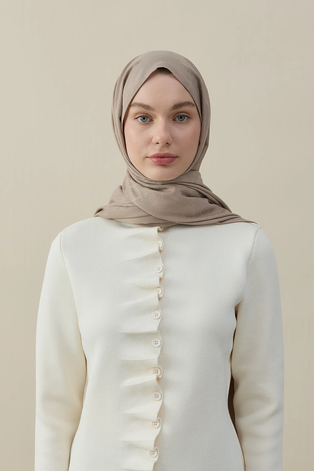 CK Kaşmir İpek Şal - Vizon