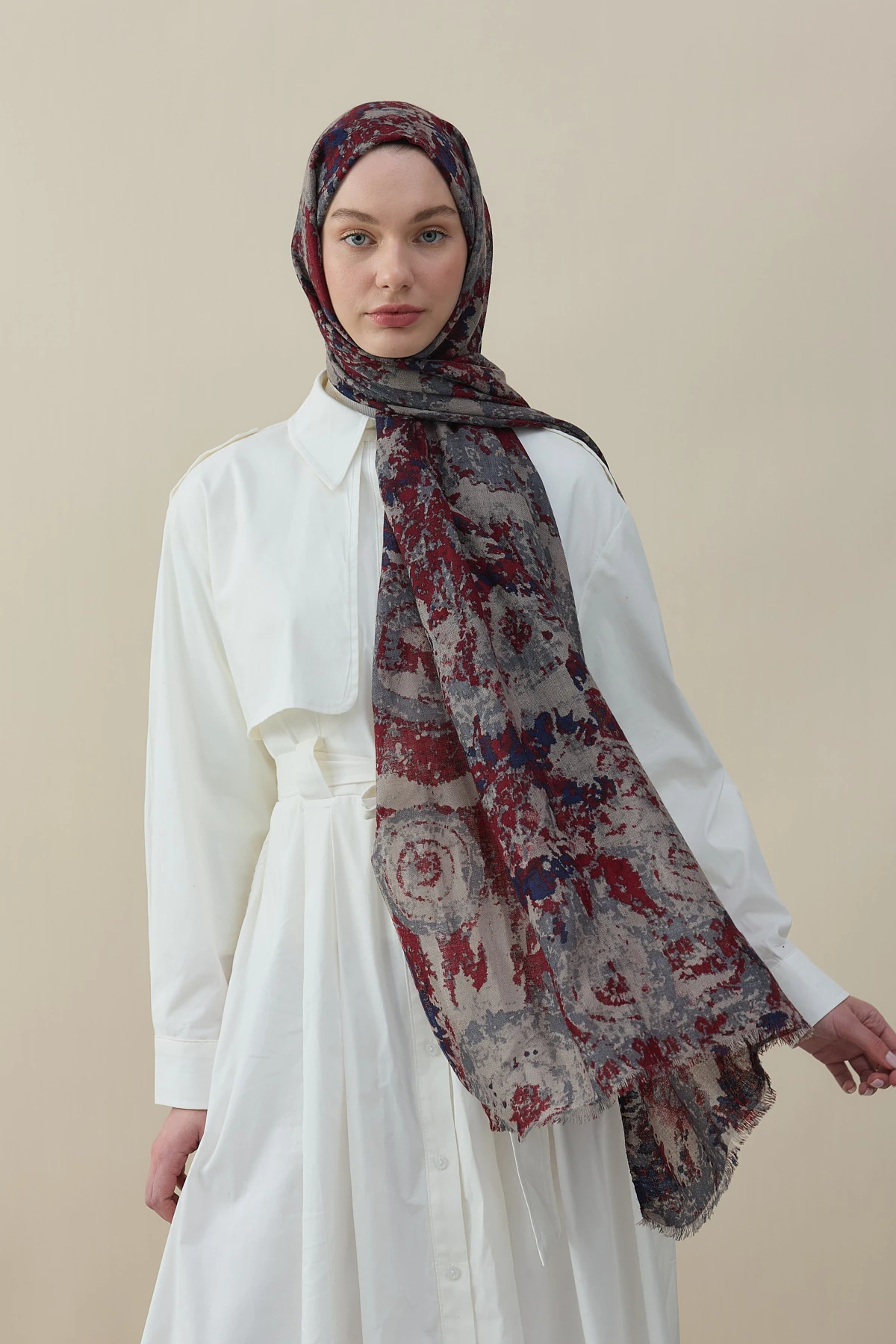 ColorSplash Yün İpek Şal