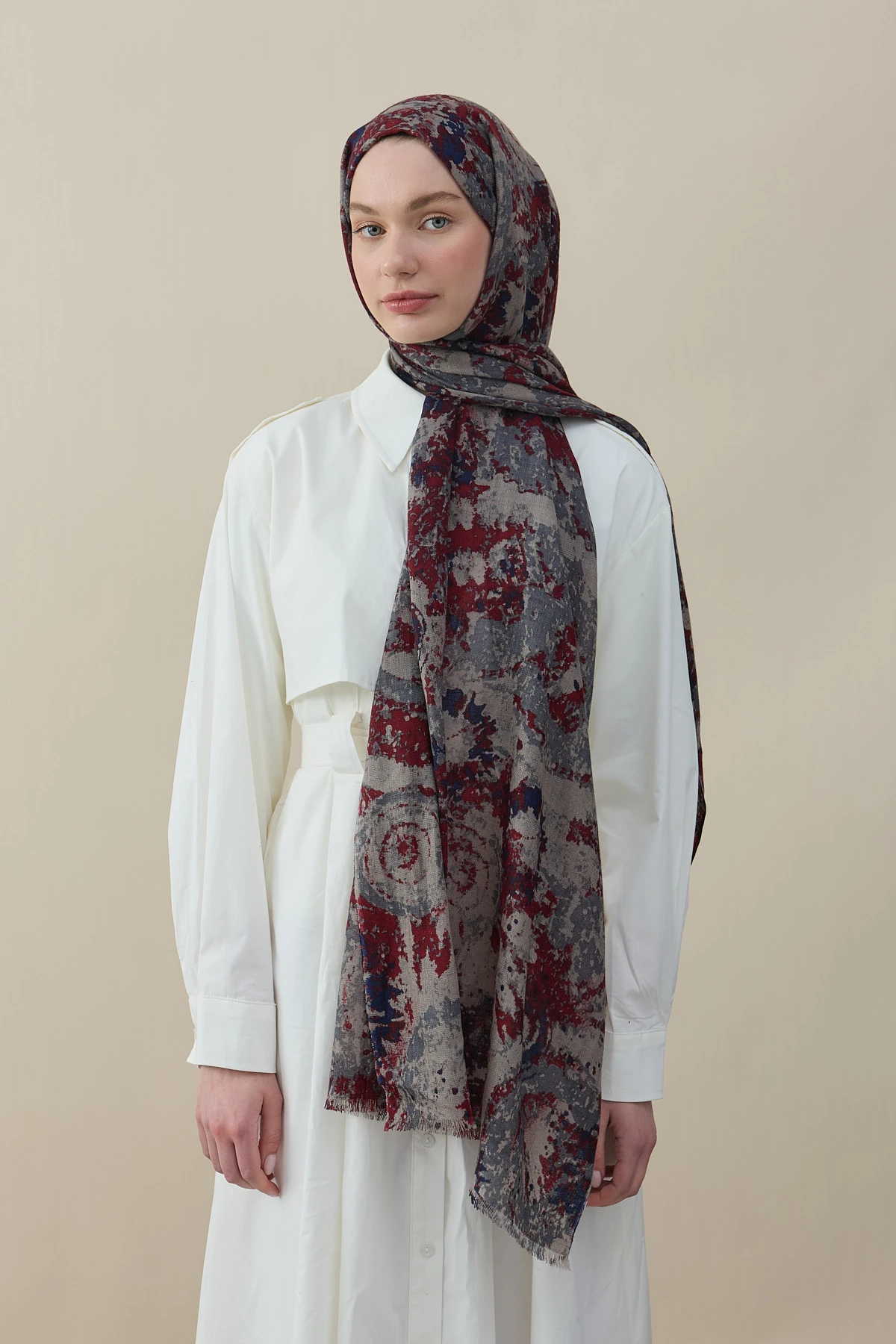 ColorSplash Yün İpek Şal