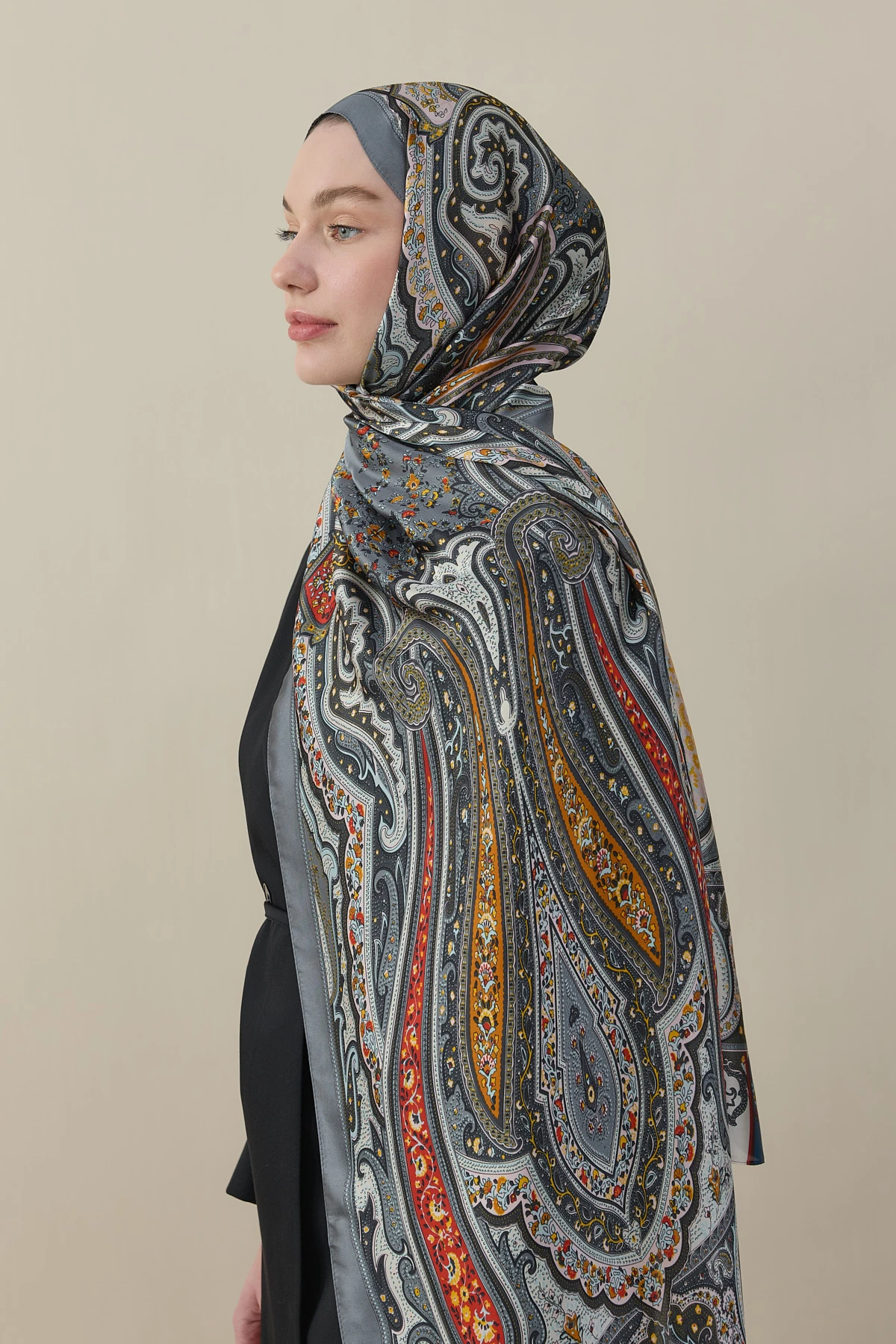 Etro Desen İpek Vual Şal