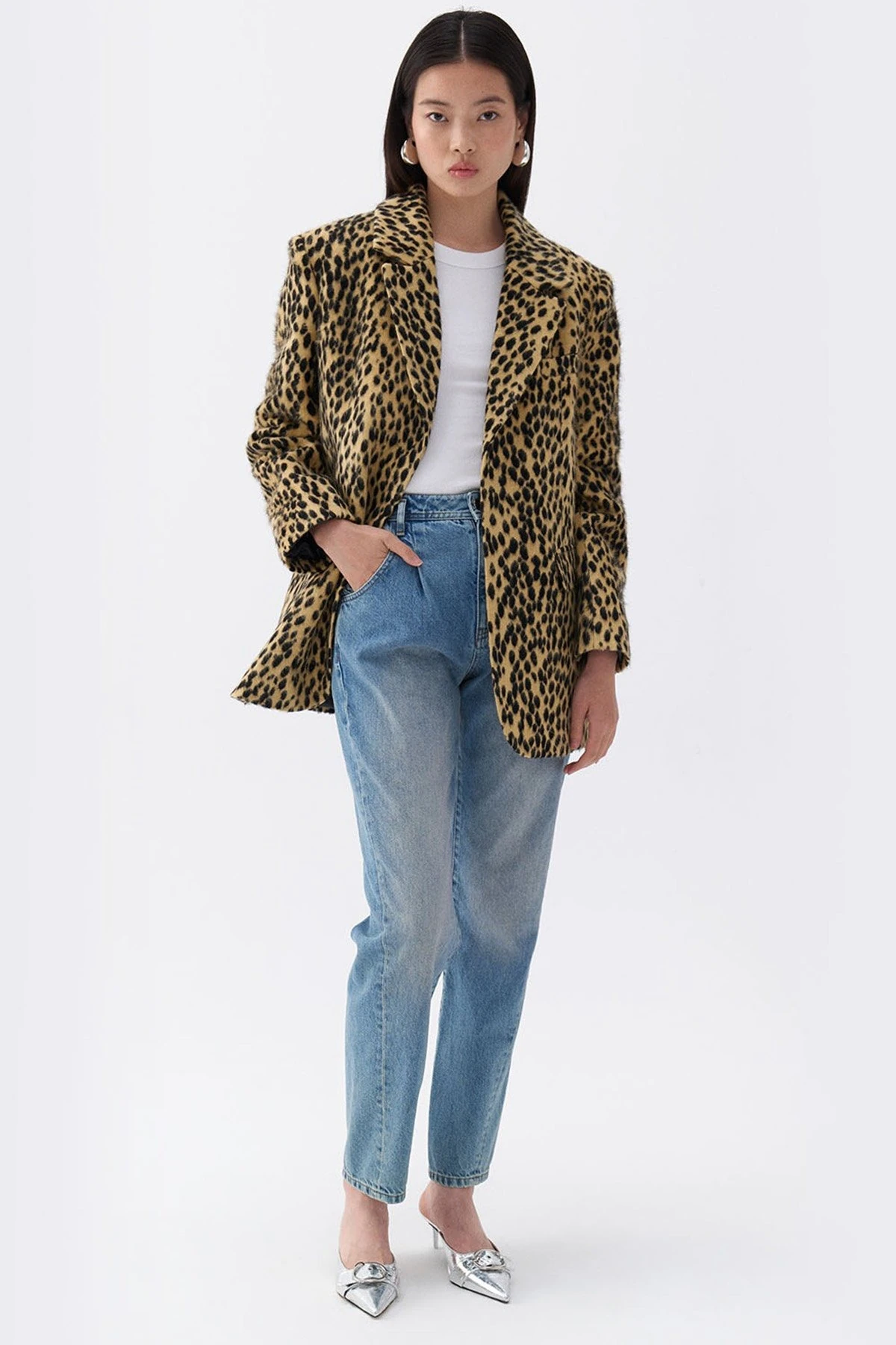 NOCTURNE N25KN5252 Leopar Desenli Ceket