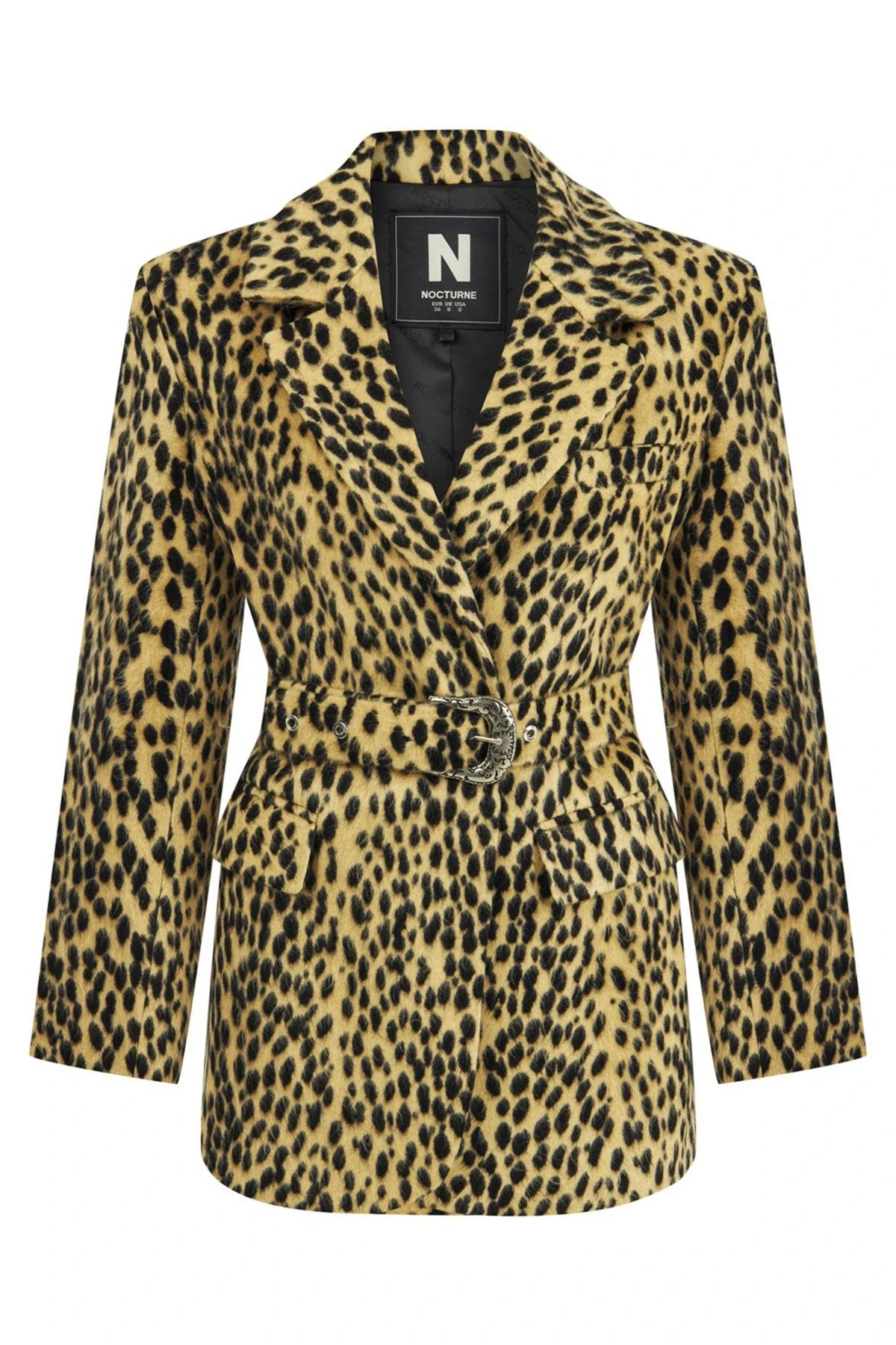 NOCTURNE N25KN5252 Leopar Desenli Ceket