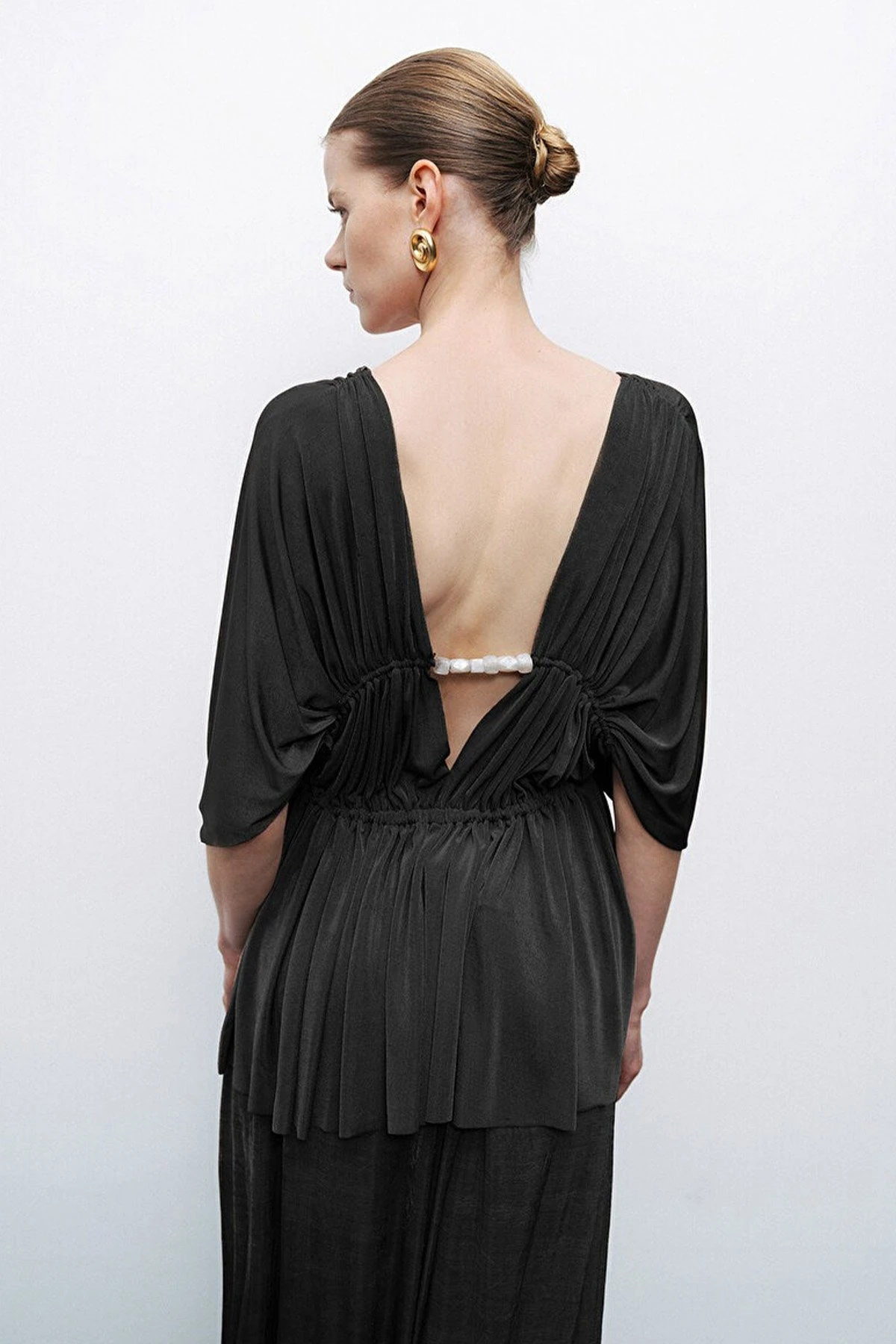 NOCTURNE N25YN6133 Boncuk Aks. Bluz