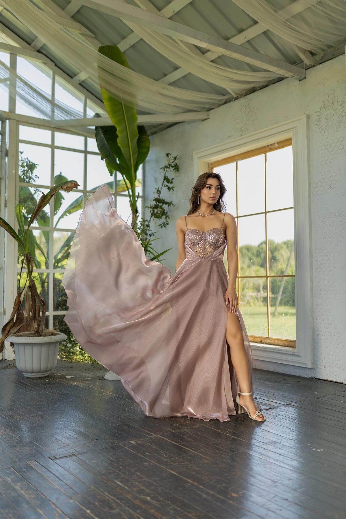 DORİDORCA 6031 ABİYE ELBİSE