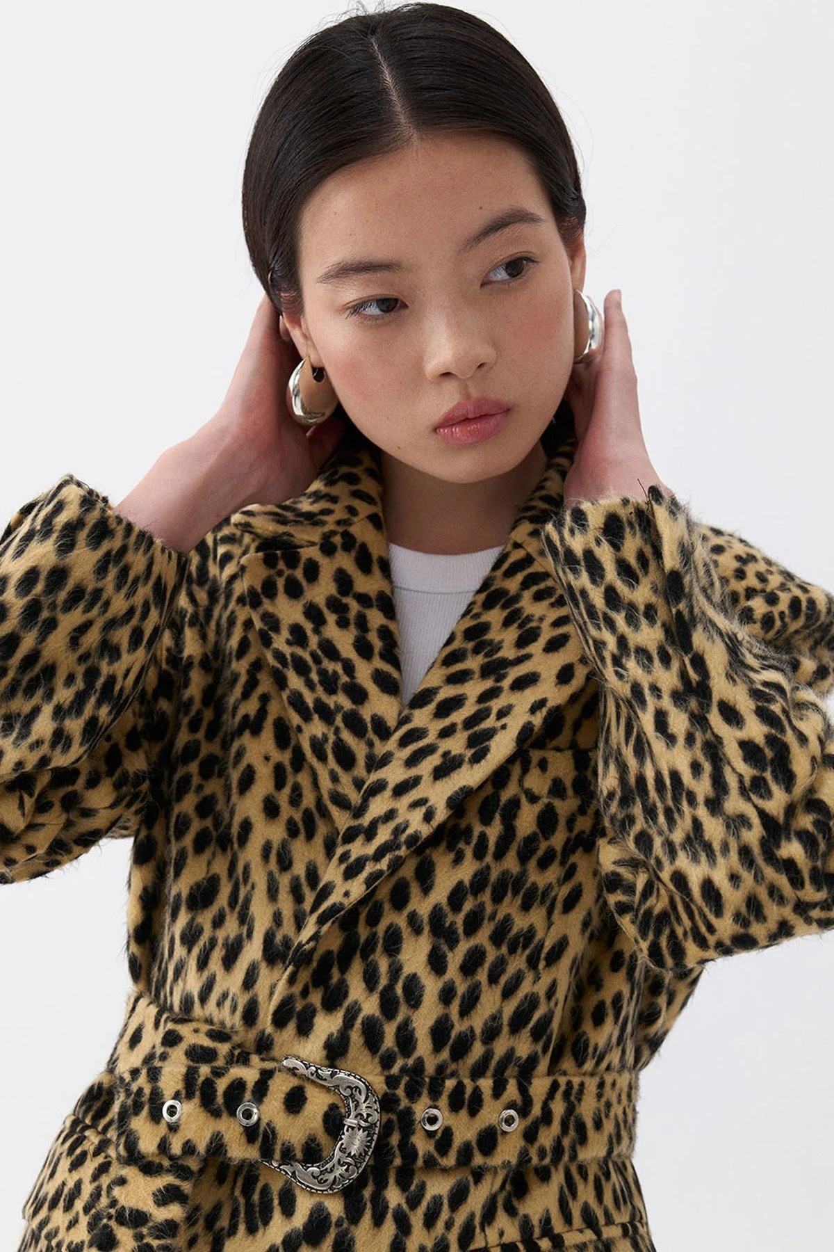 NOCTURNE N25KN5252 Leopar Desenli Ceket