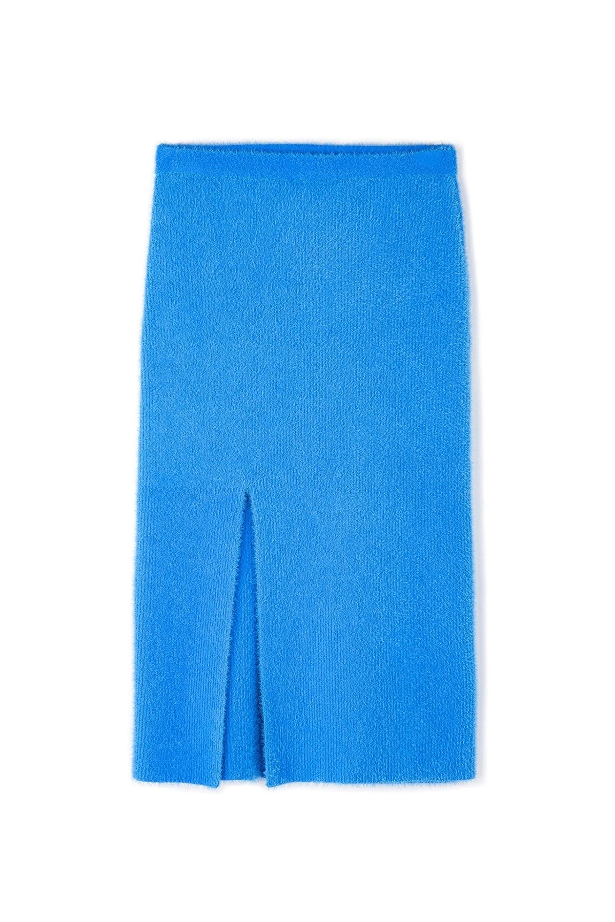 IPEKYOL IW6240004130 Pelüş dokulu midi etek