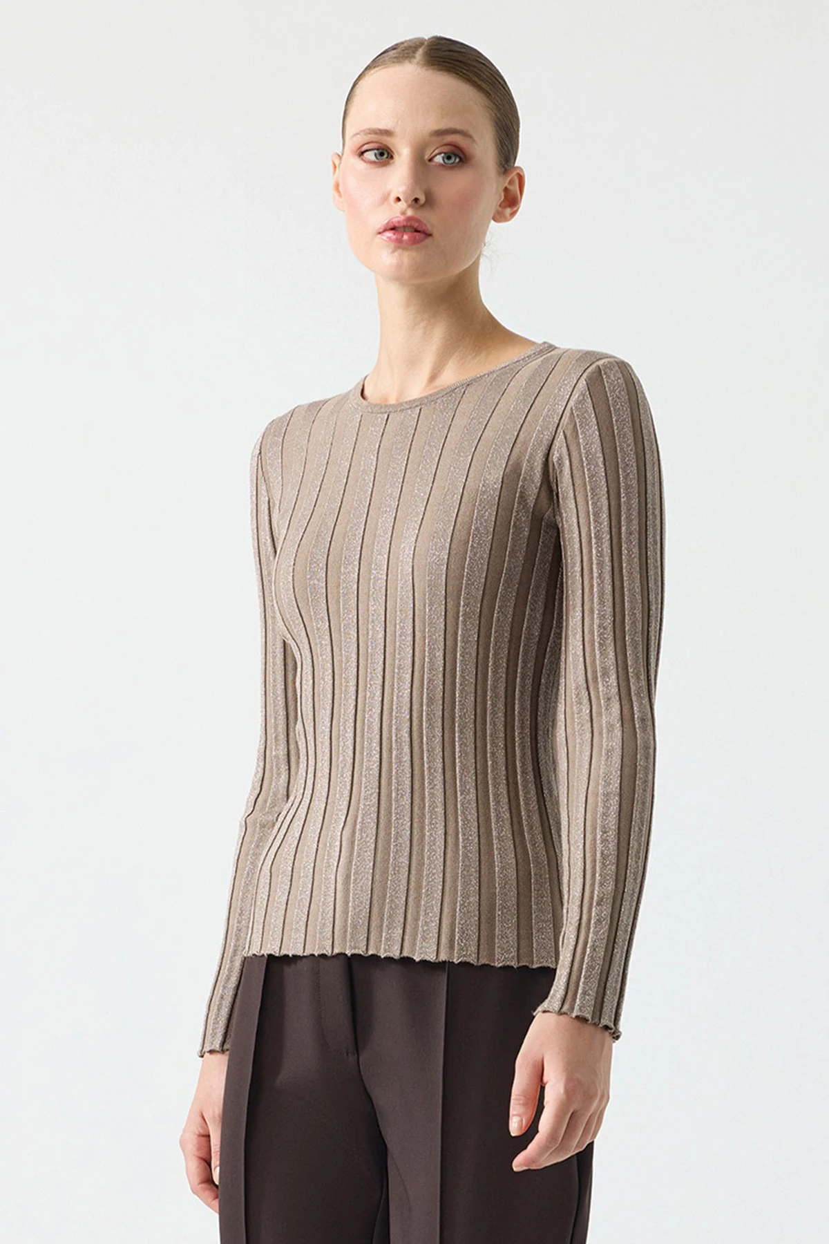 UNIQUE UW261026 SİMLİ İP ŞERİTLİ TRİKO