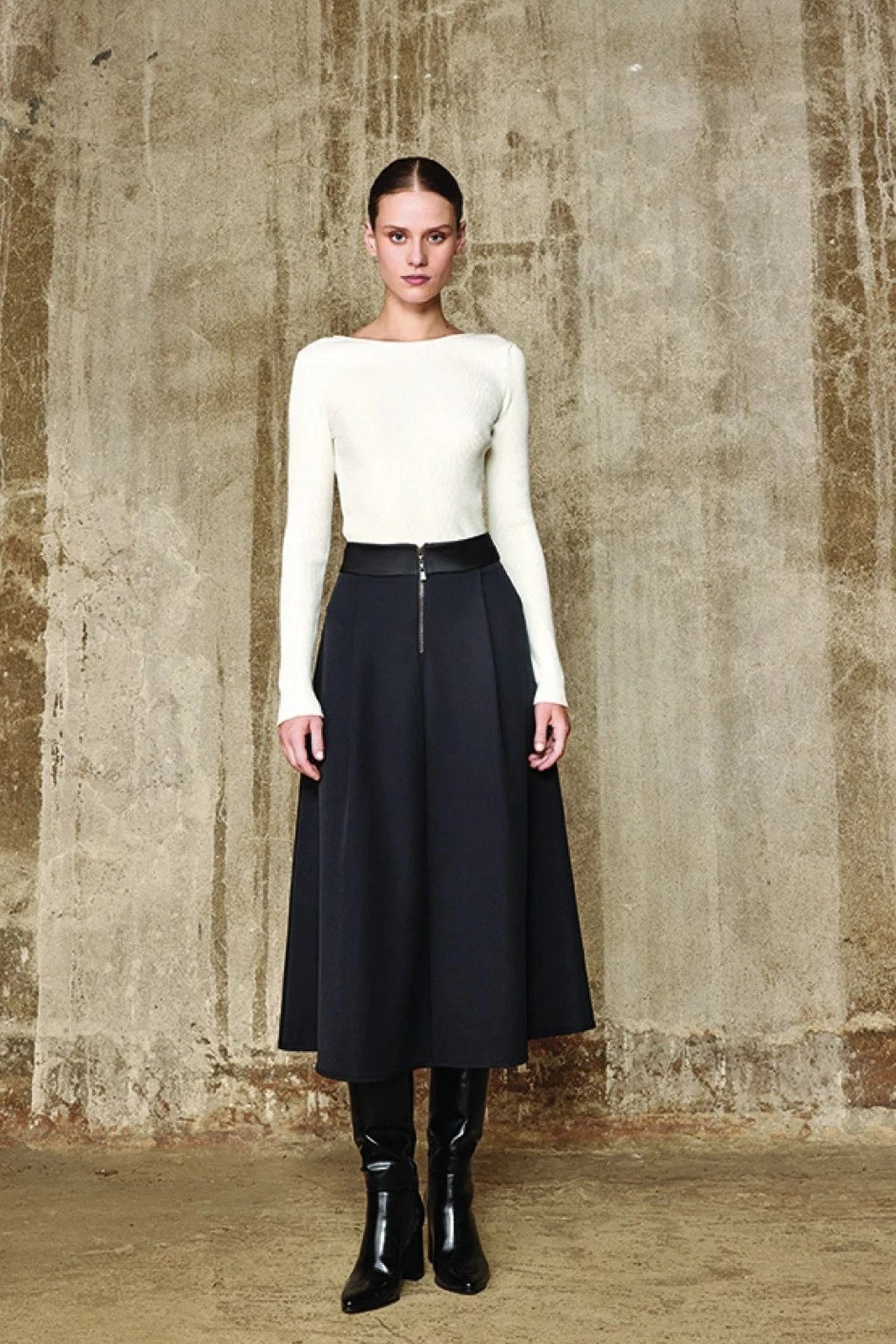 UNIQUE UW256004 MİDİ ETEK