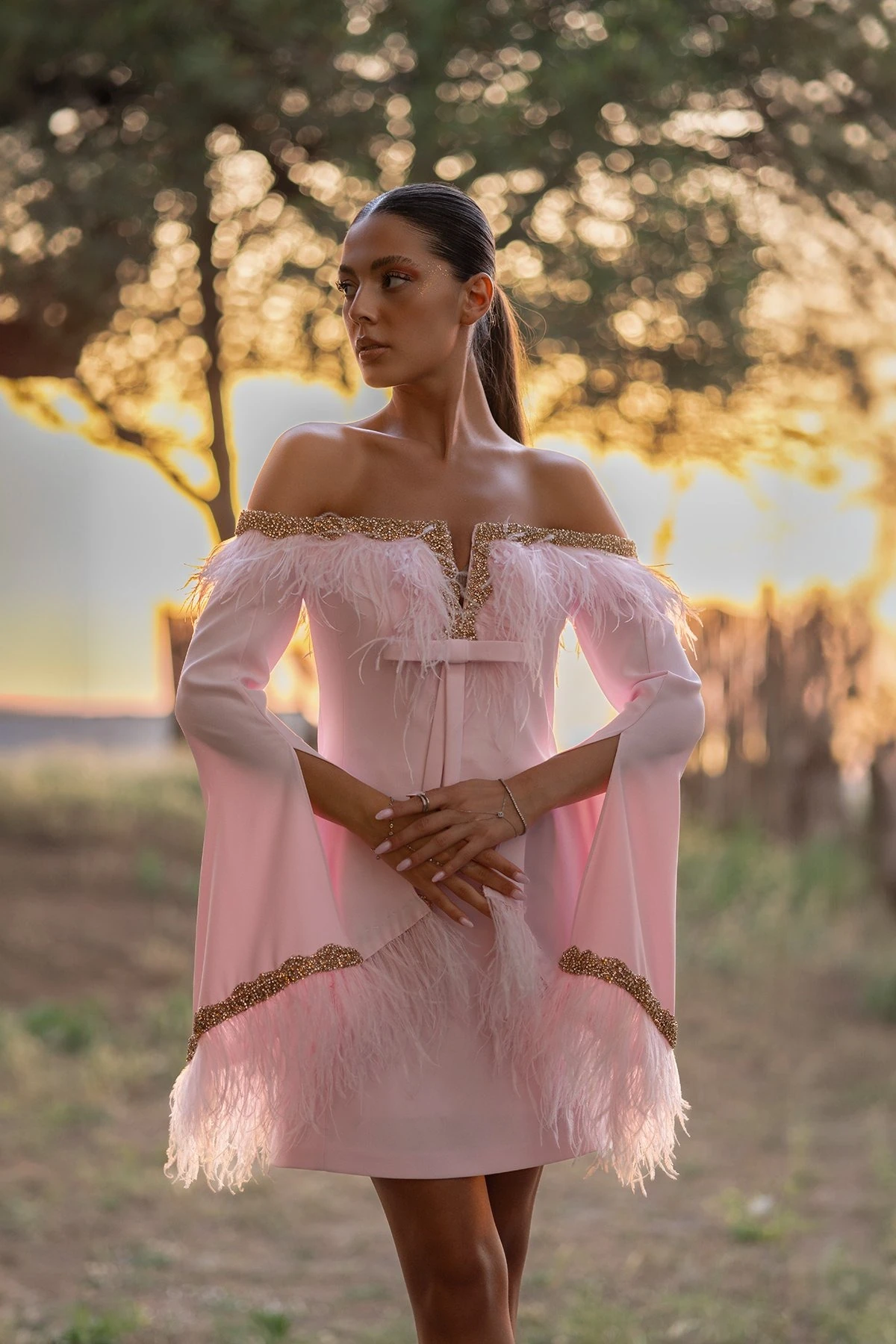 ALFABETA MA-B6584 ABİYE ELBİSE