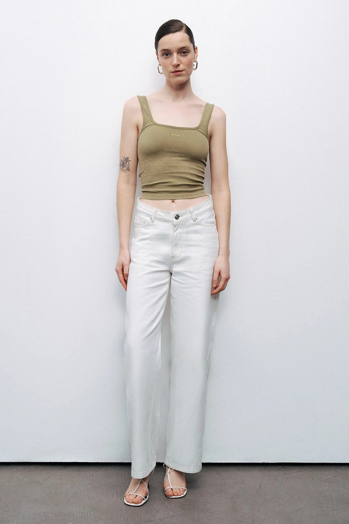 NOCTURNE N25YD15202 CROP TOP