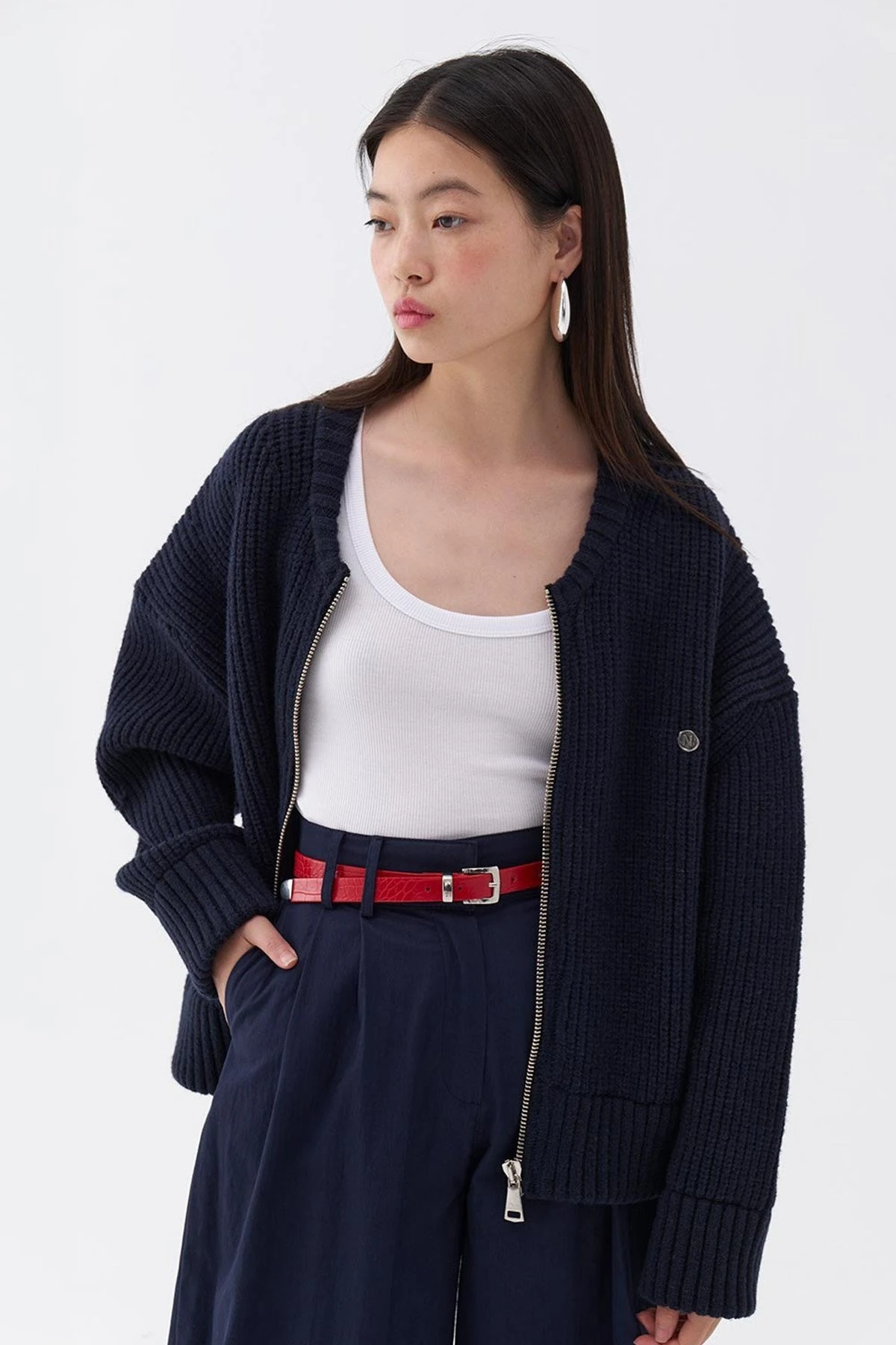 NOCTURNE N25KD50127 Oversize Triko Hırka