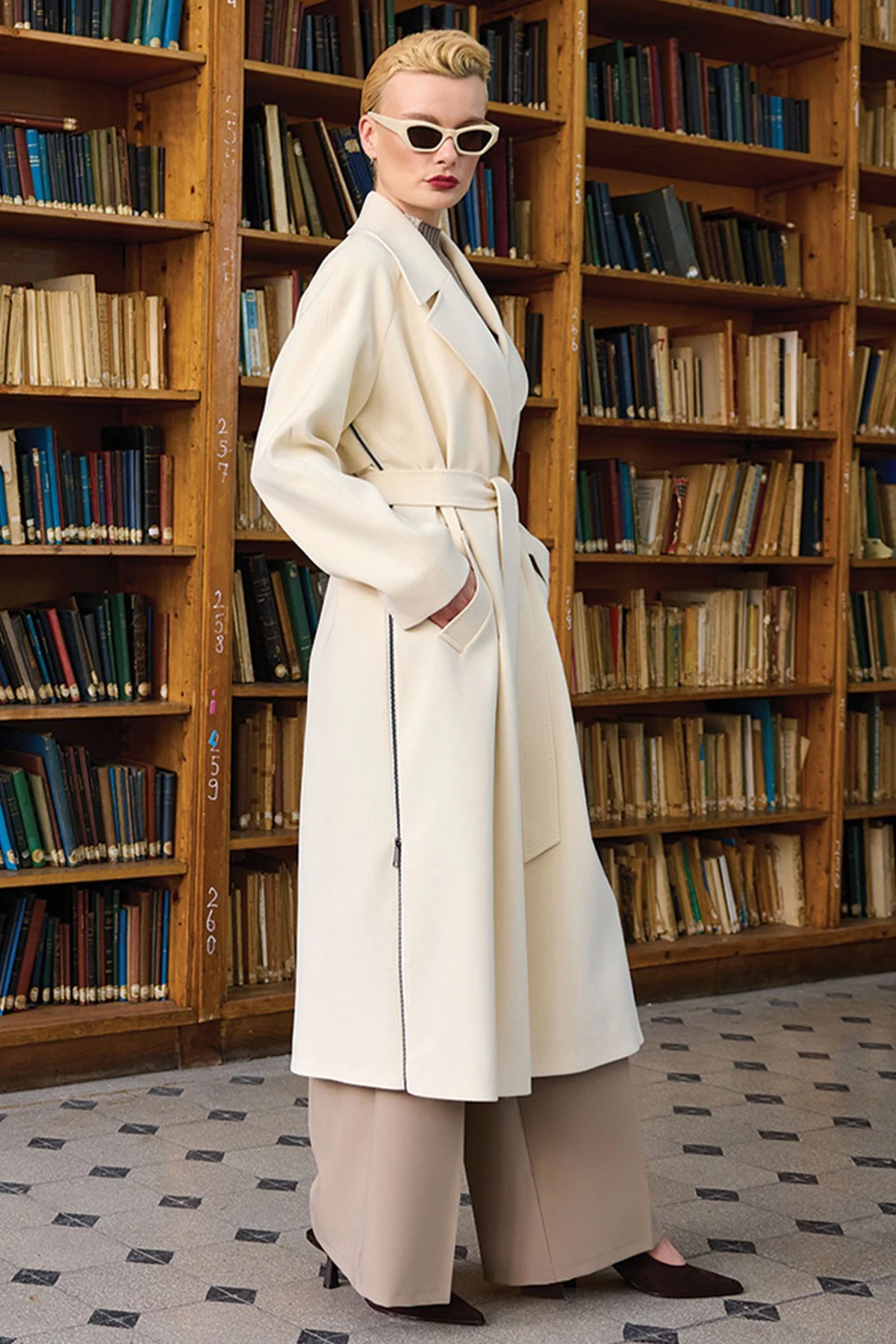 UNIQUE  UW269006 FERMUAR DETAYLI KAŞE KABAN