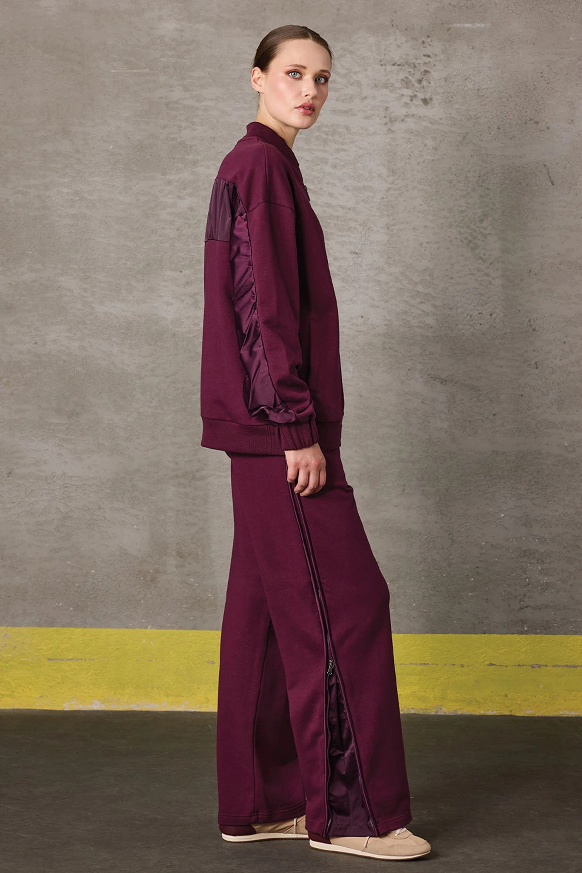 UNIUQE UW264101 YANI ŞERİTLİ EŞOFMAN ALTI