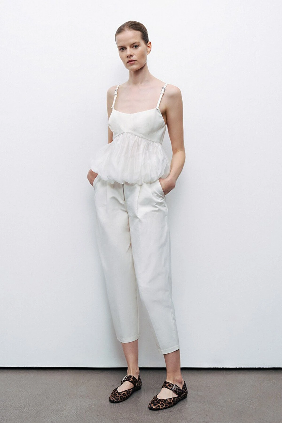 NOCTURNE N25YN15196 Kemer Askı Bluz